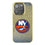 New York Islanders Linen Bling Phone Case for Apple iPhone