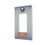 New York Islanders Linen Hidden-Screw Light Switch Plate