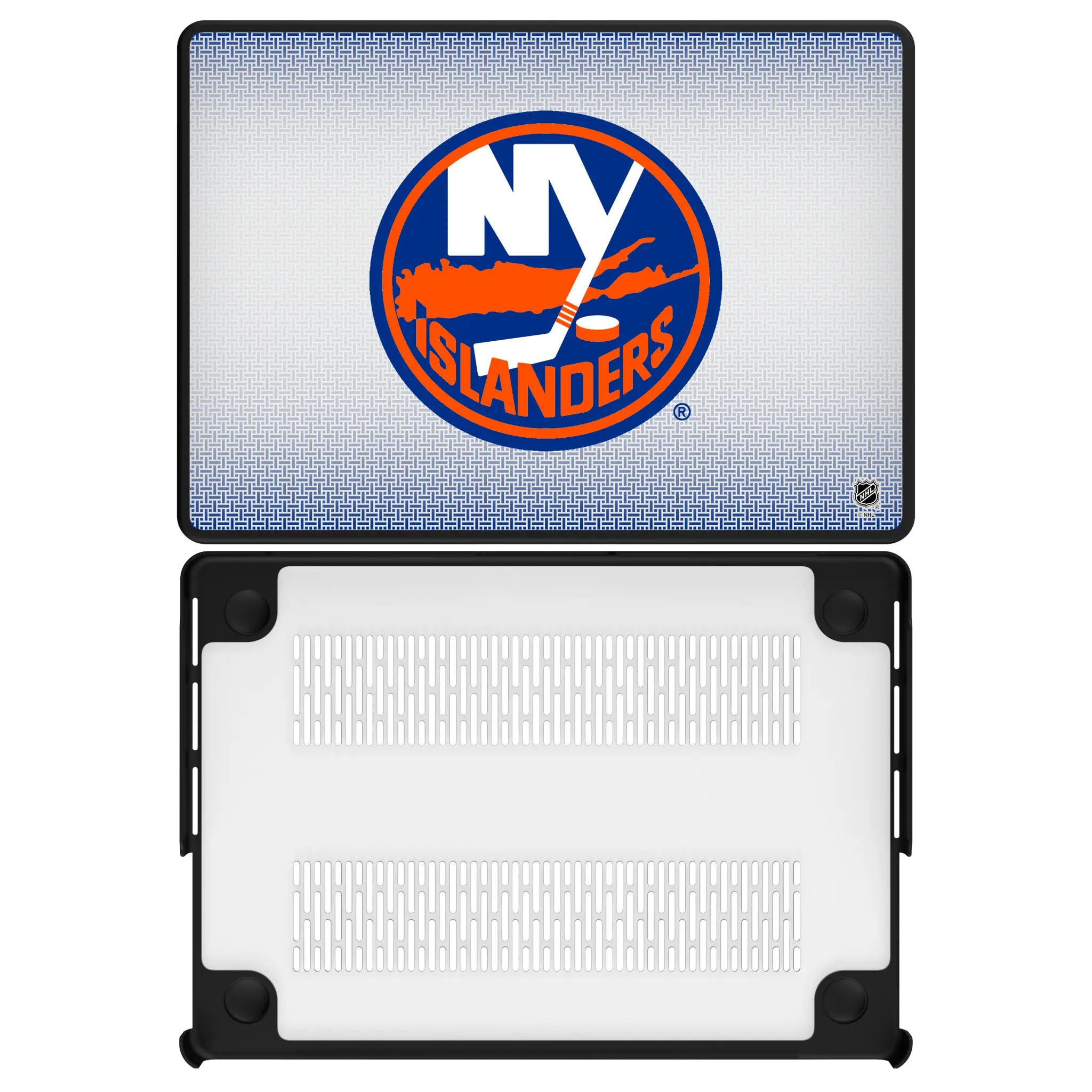 New York Islanders Linen Laptop Case for Apple MacBook