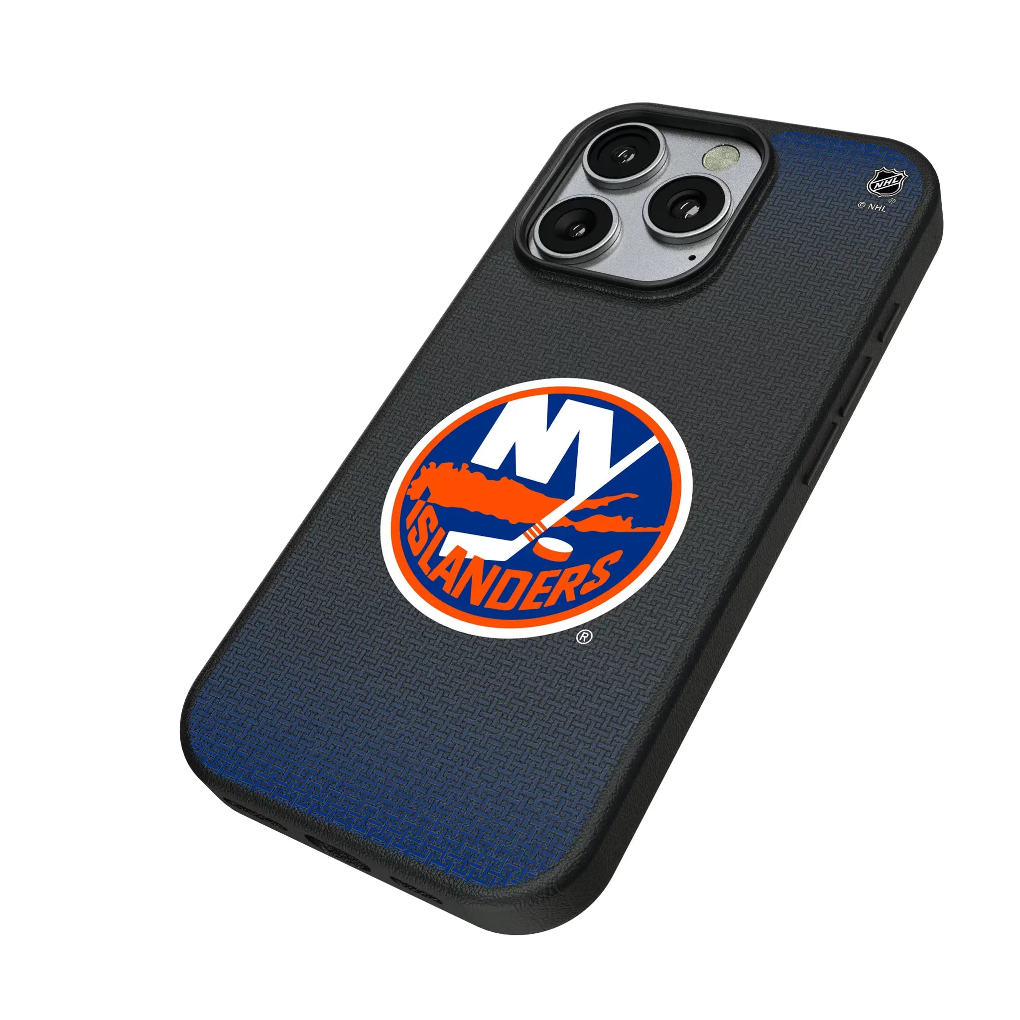 New York Islanders Linen MagSafe Compatible Phone Case for Apple iPhone