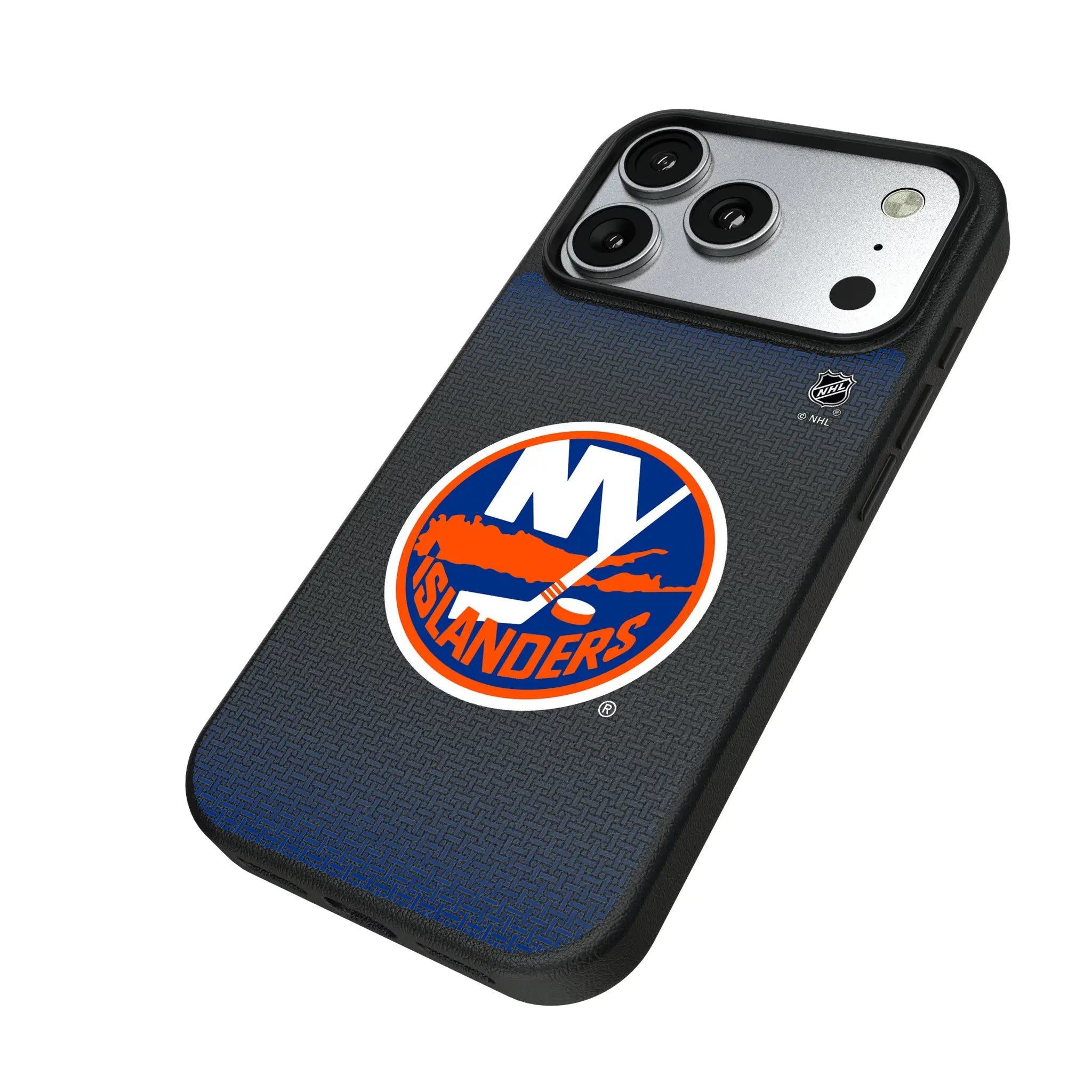 New York Islanders Linen MagSafe Compatible Phone Case for Apple iPhone