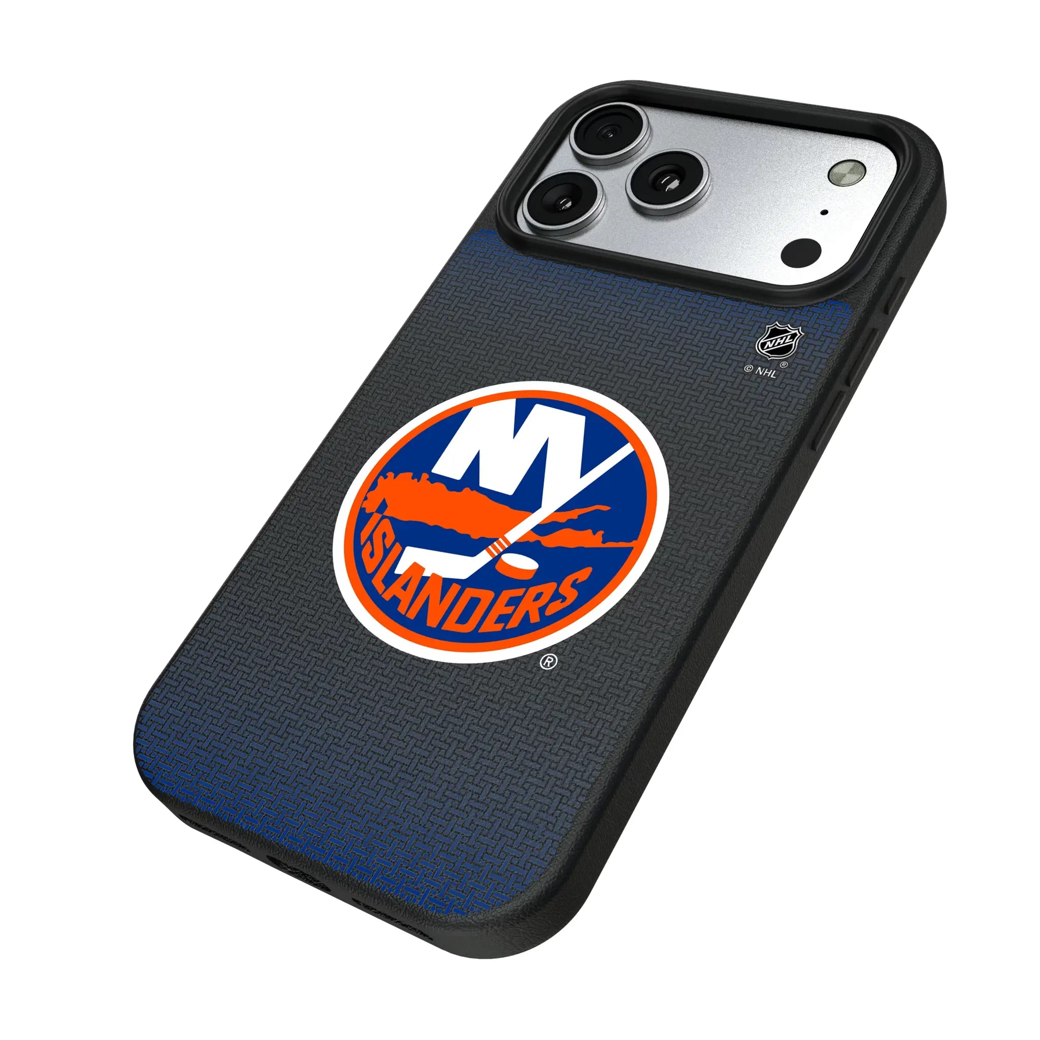 New York Islanders Linen MagSafe Compatible Phone Case for Apple iPhone
