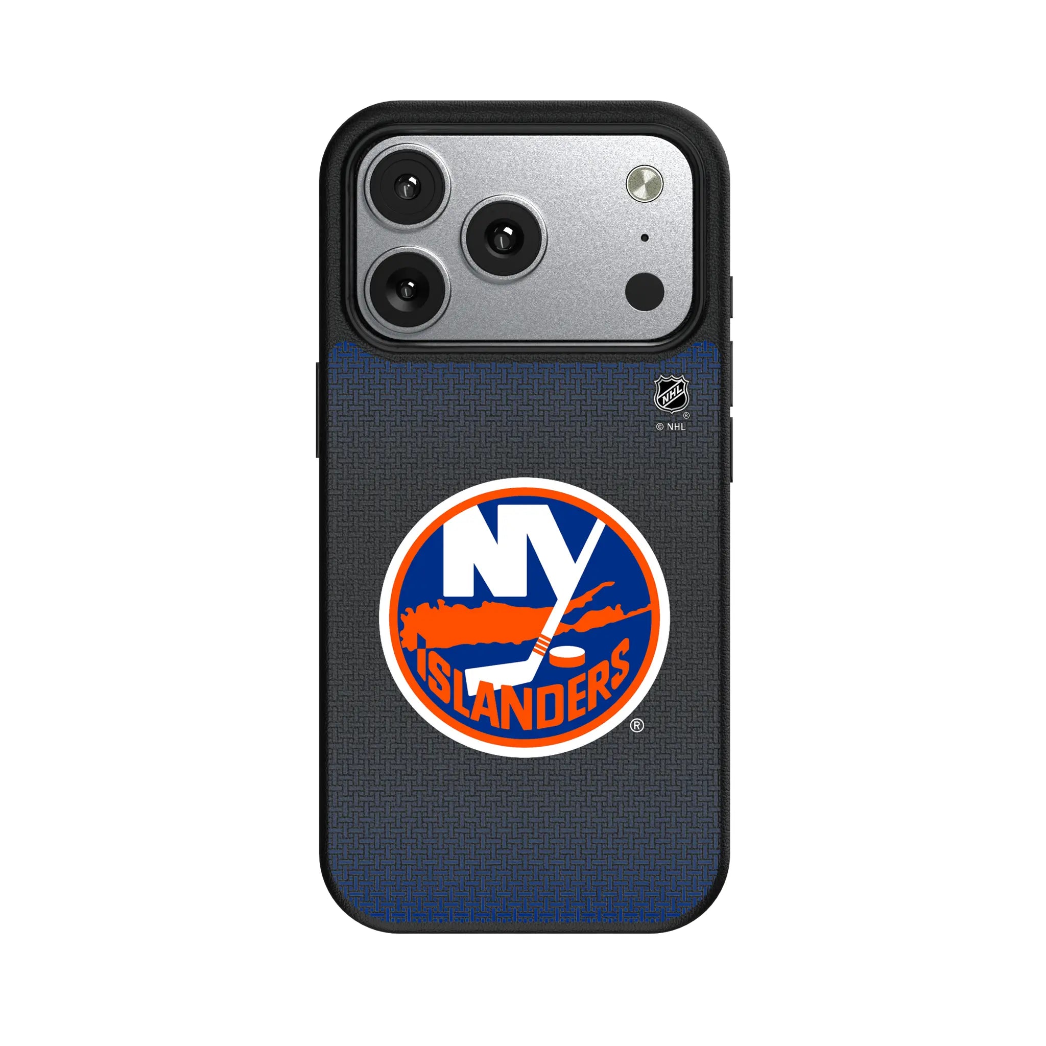 New York Islanders Linen MagSafe Compatible Phone Case for Apple iPhone