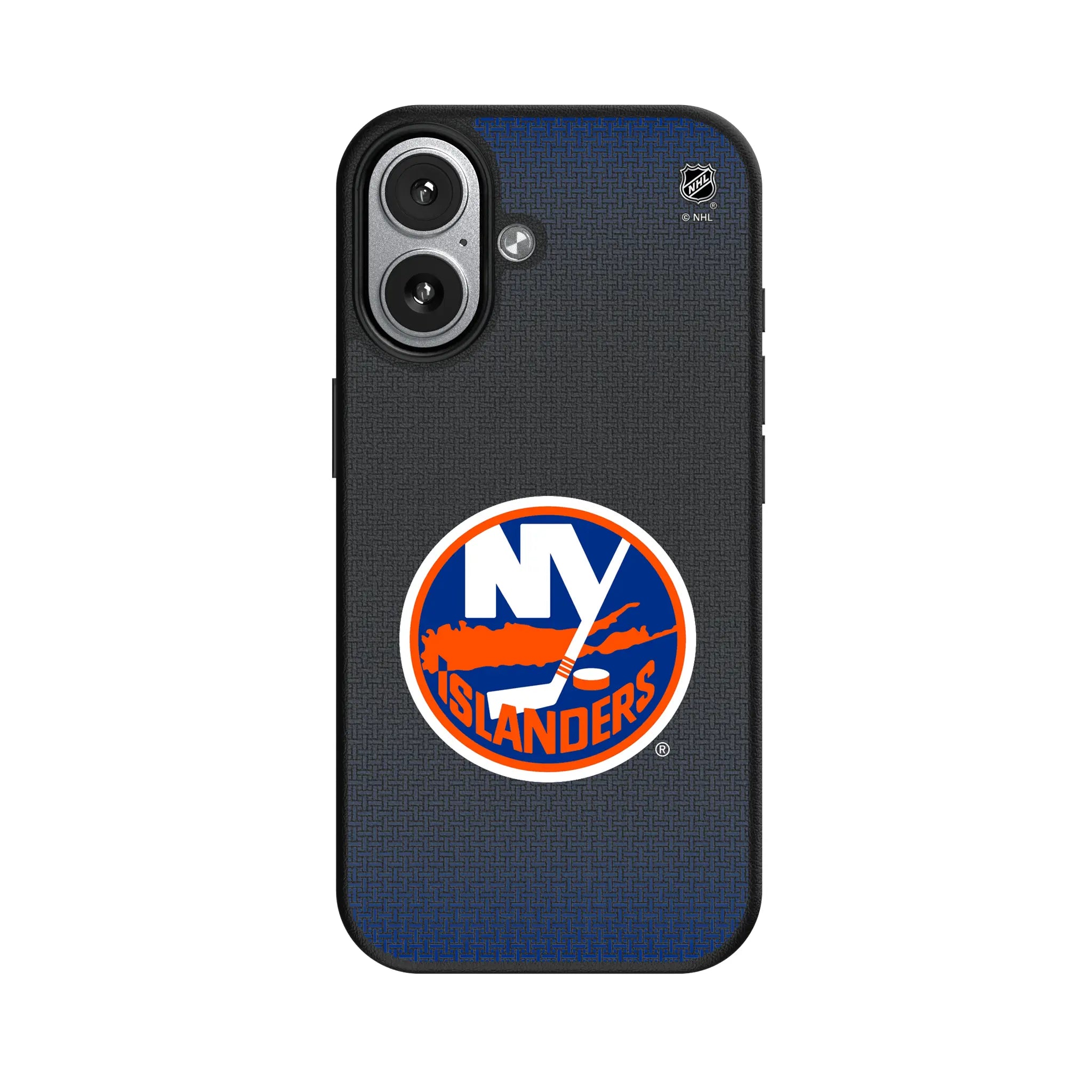 New York Islanders Linen MagSafe Compatible Phone Case for Apple iPhone