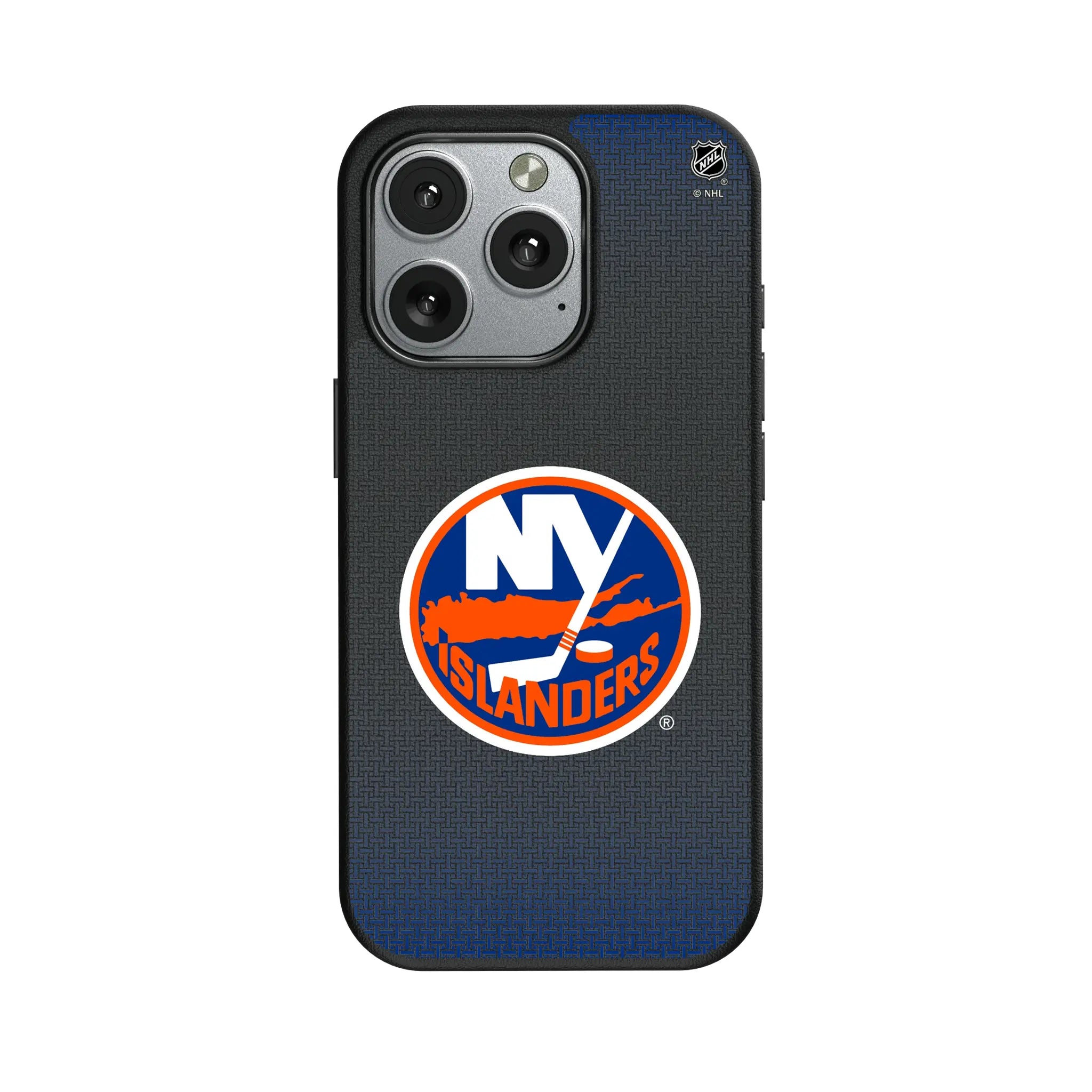 New York Islanders Linen MagSafe Compatible Phone Case for Apple iPhone