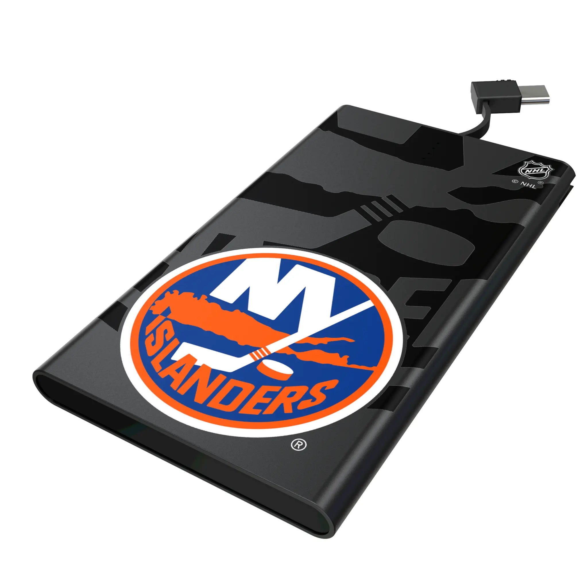 New York Islanders Monocolor Tilt 5000mAh Flat Powerbank