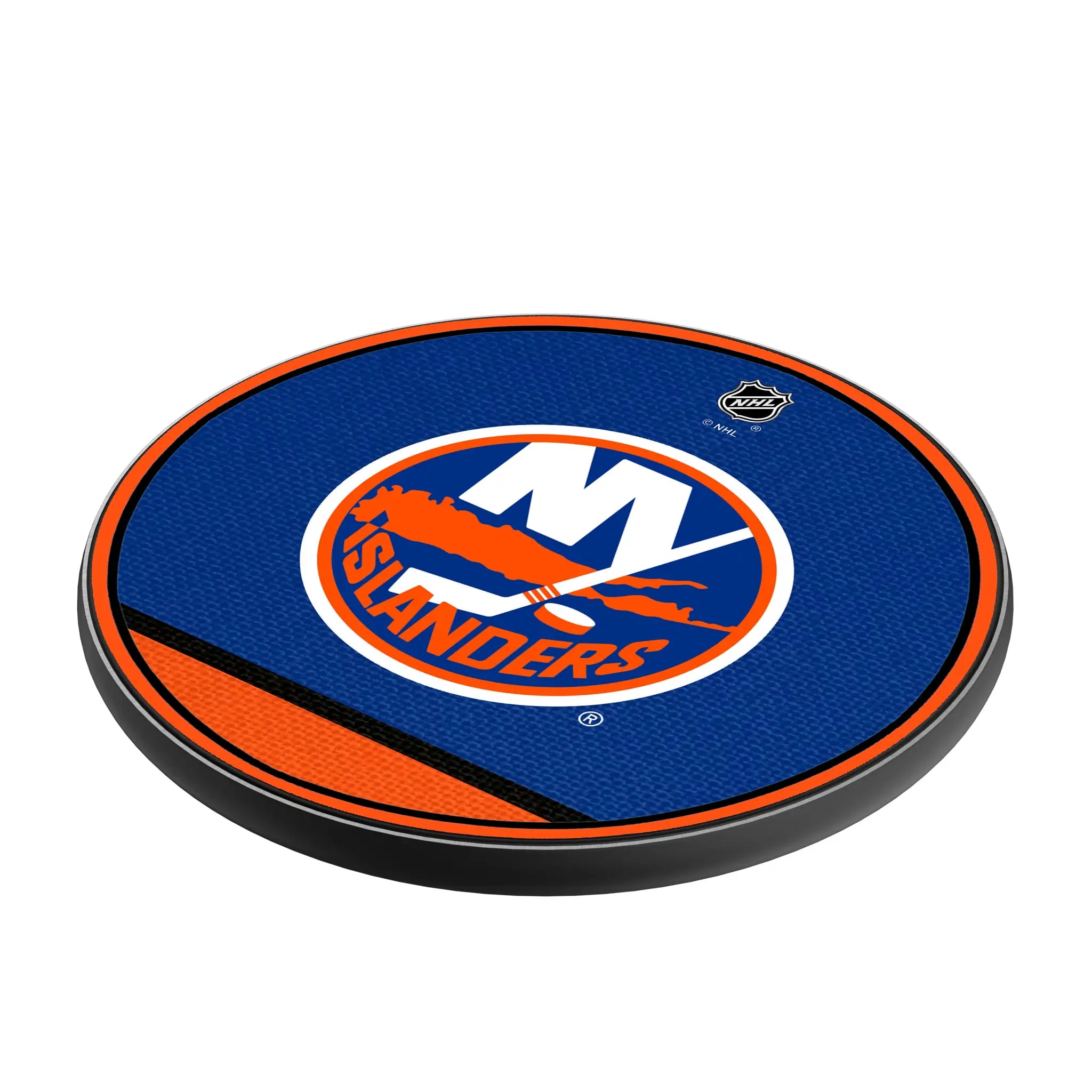 New York Islanders Stripe 15-Watt Wireless Charger