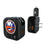 New York Islanders Text Backdrop 2 in 1 USB A/C Charger