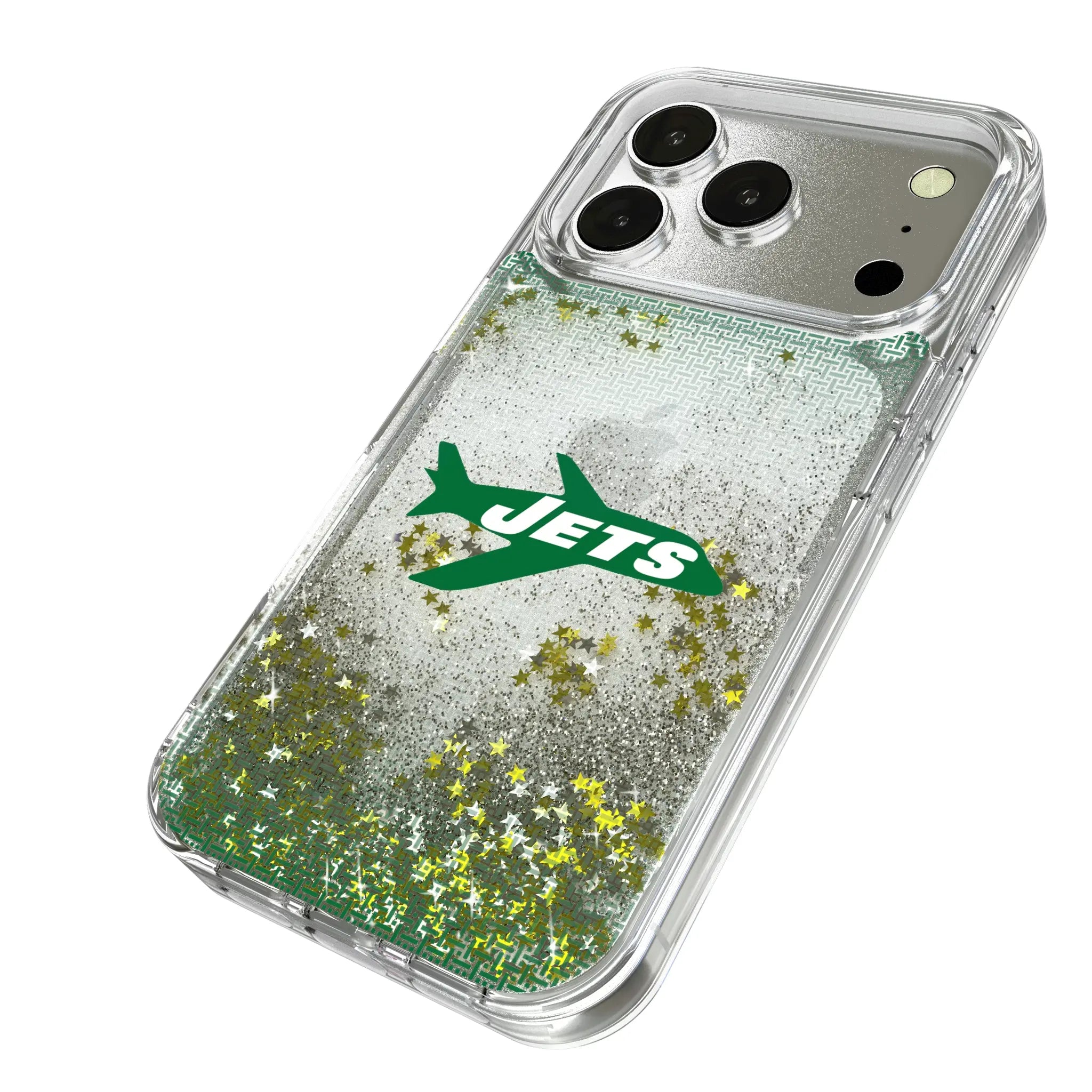 New York Jets 1963 Historic Collection Linen Glitter Phone Case