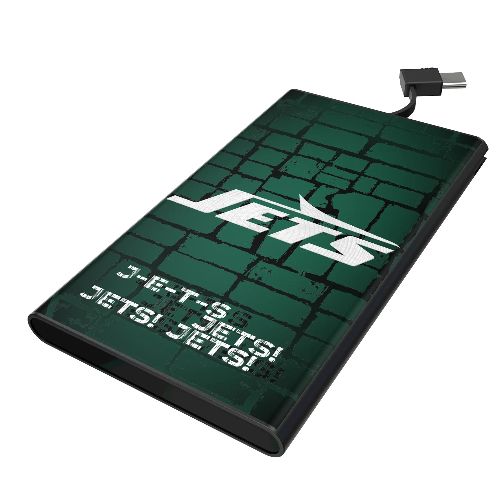New York Jets Brick 5000mAh Flat Powerbank
