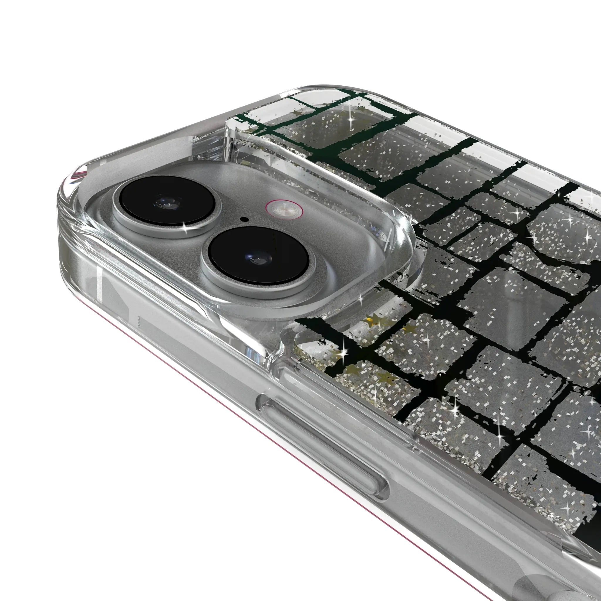New York Jets Brick Glitter Phone Case for Apple iPhone