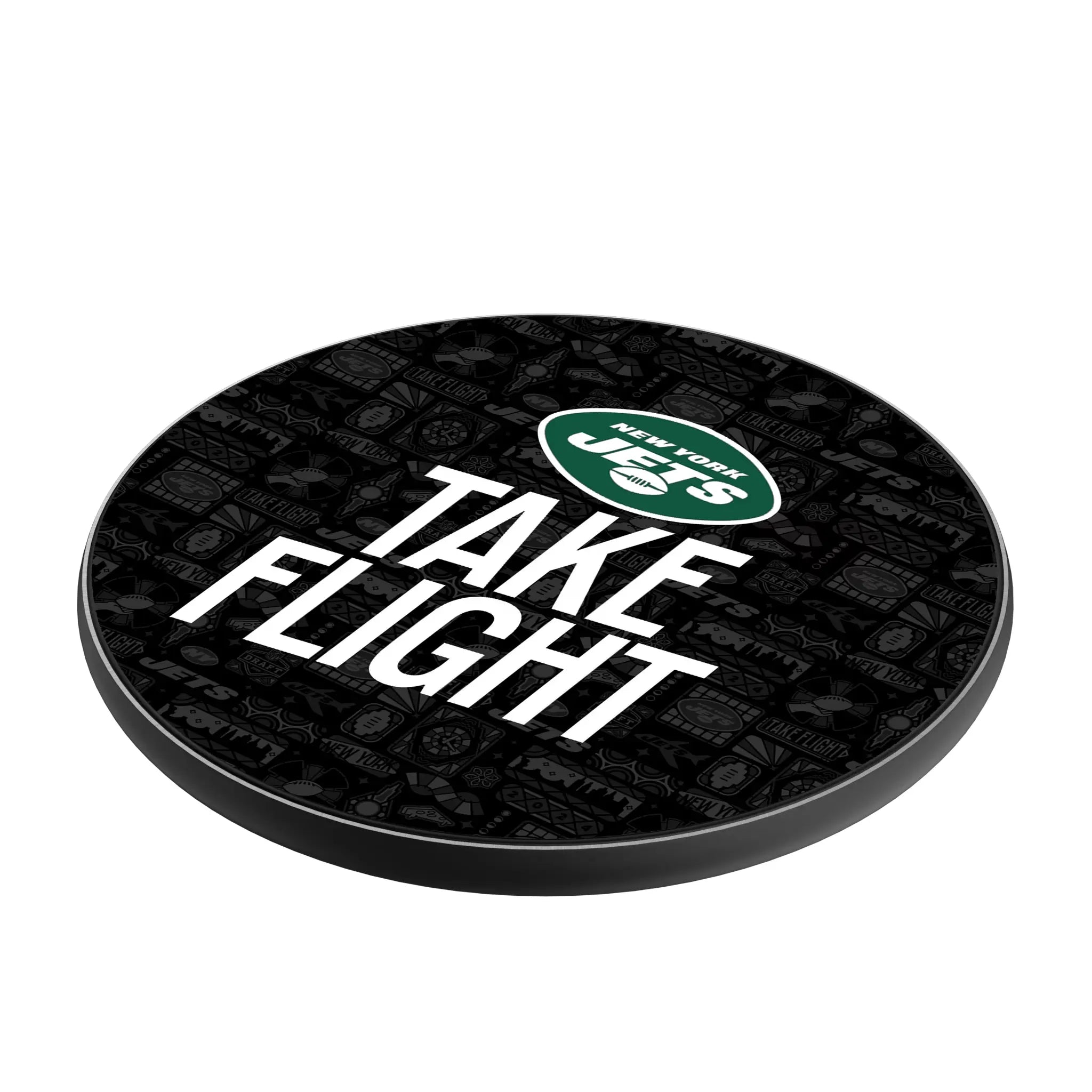 New York Jets 2024 Illustrated Limited Edition 15-Watt Wireless Charger