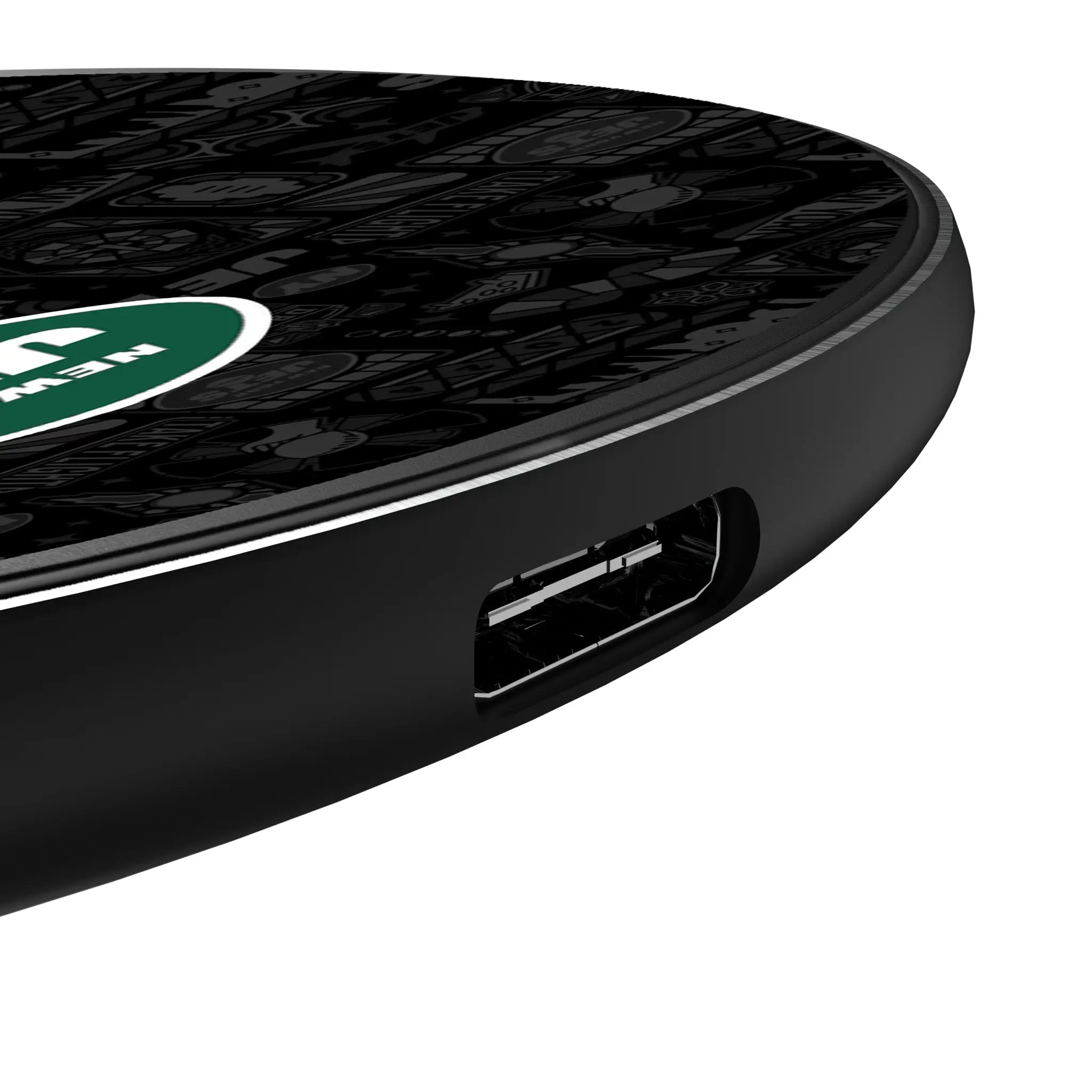 New York Jets 2024 Illustrated Limited Edition 15-Watt Wireless Charger