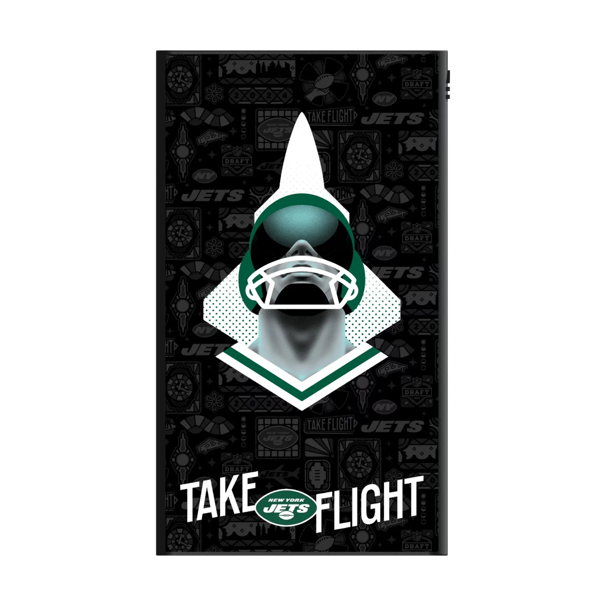 New York Jets Deco 5000mAh Flat Powerbank