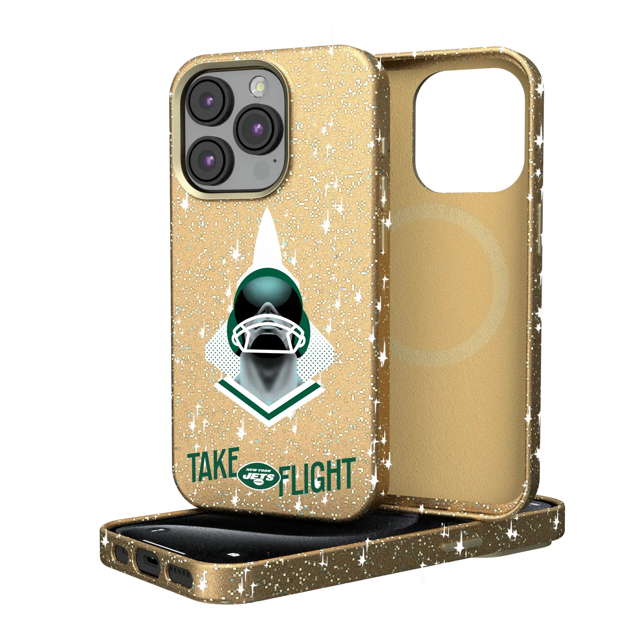 New York Jets 2024 Illustrated Limited Edition Bling Phone Case