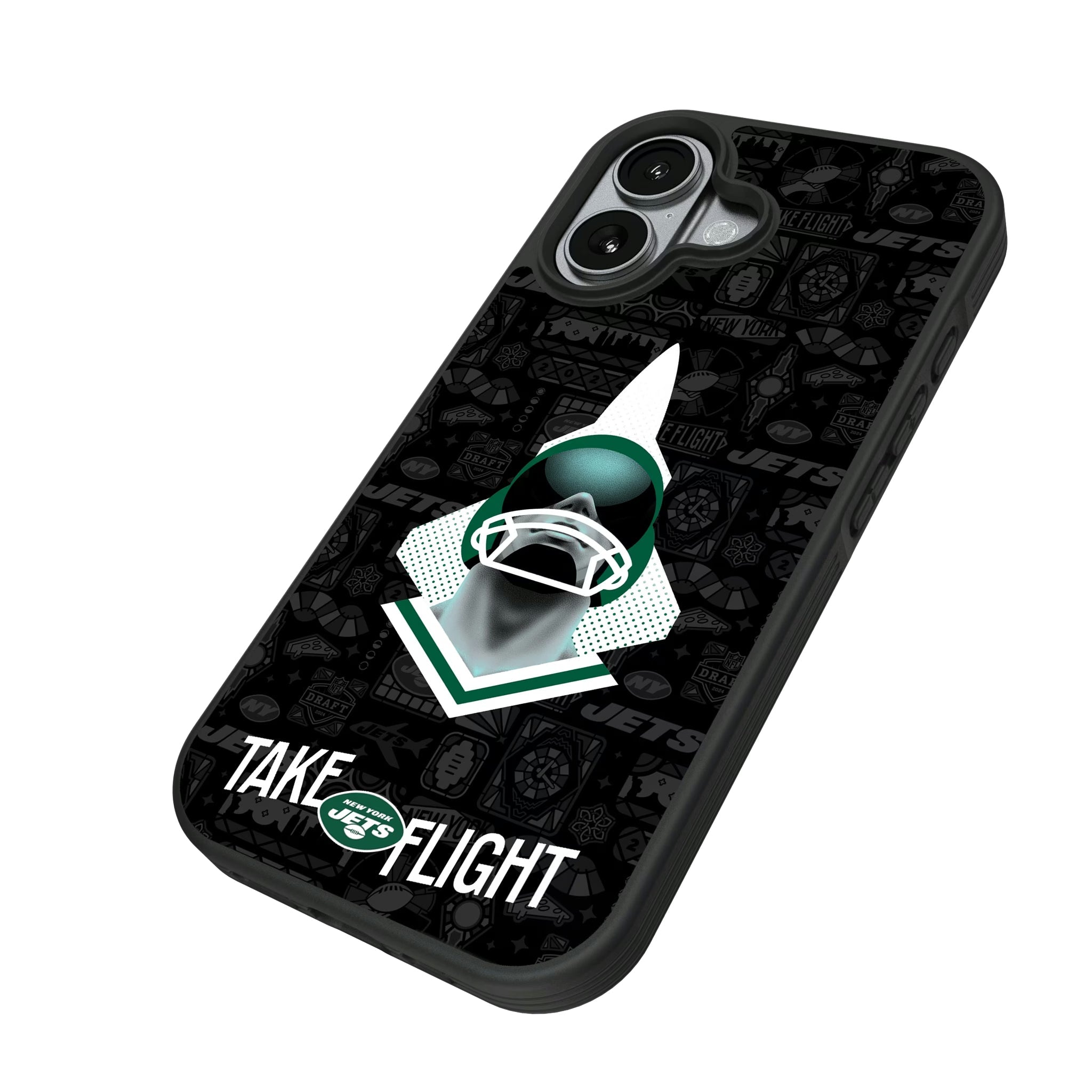 New York Jets 2024 Illustrated Limited Edition Bump Phone Case - Sports Gifts, Sports Memorabilia, Sports Collectibles, Fan Shop