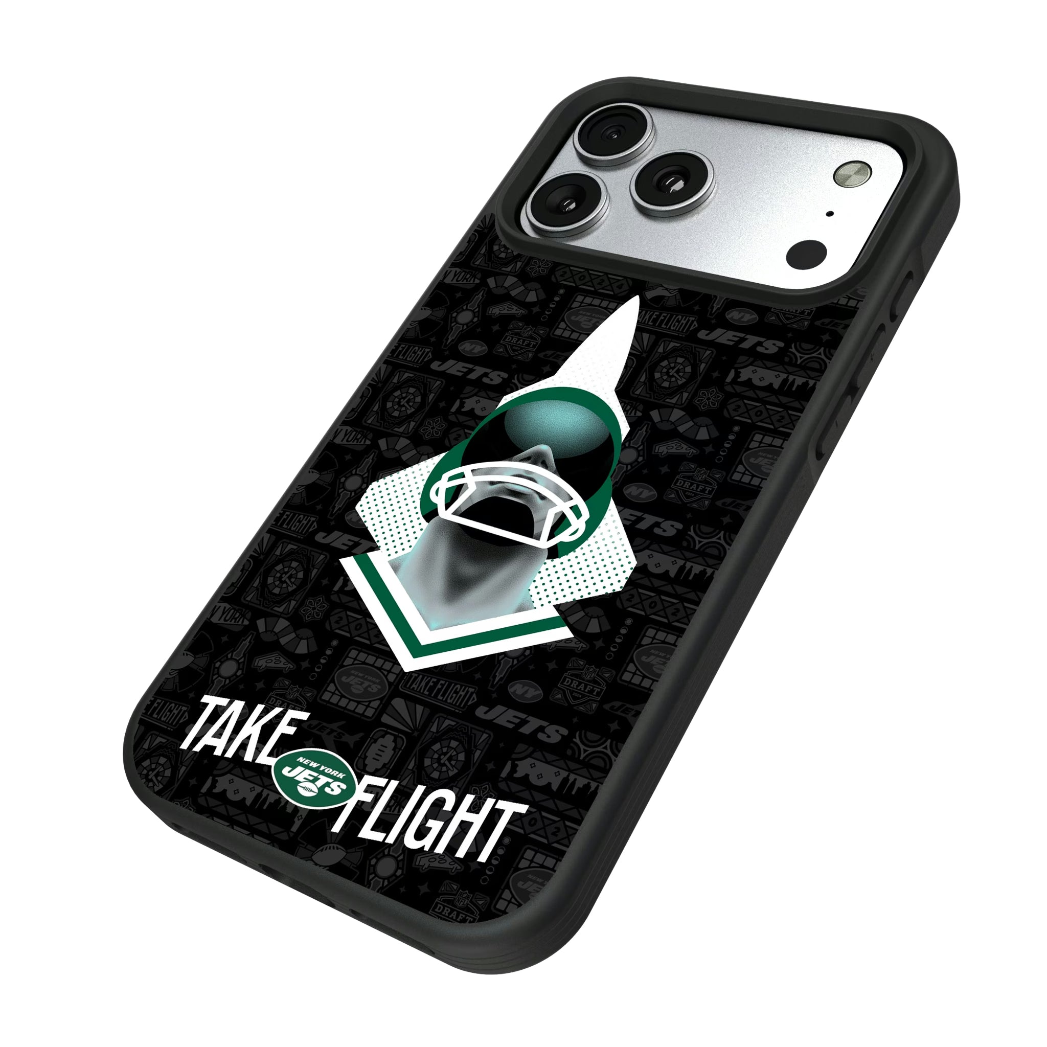 New York Jets 2024 Illustrated Limited Edition Bump Phone Case - Sports Gifts, Sports Memorabilia, Sports Collectibles, Fan Shop