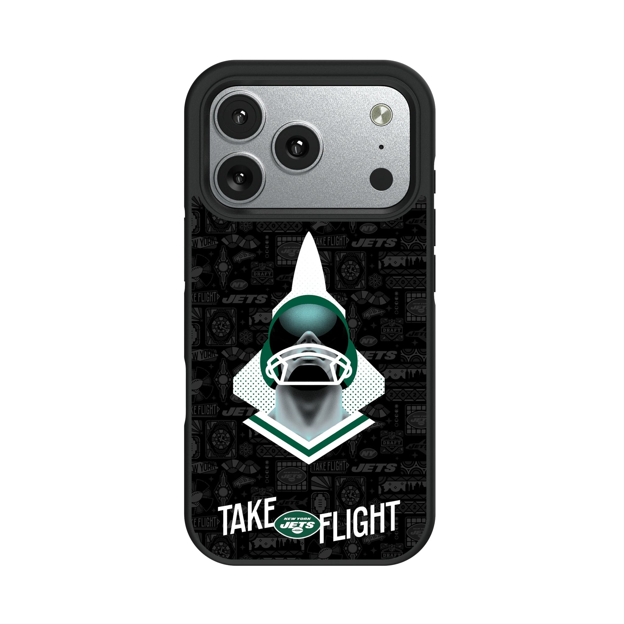 New York Jets 2024 Illustrated Limited Edition Bump Phone Case - Sports Gifts, Sports Memorabilia, Sports Collectibles, Fan Shop
