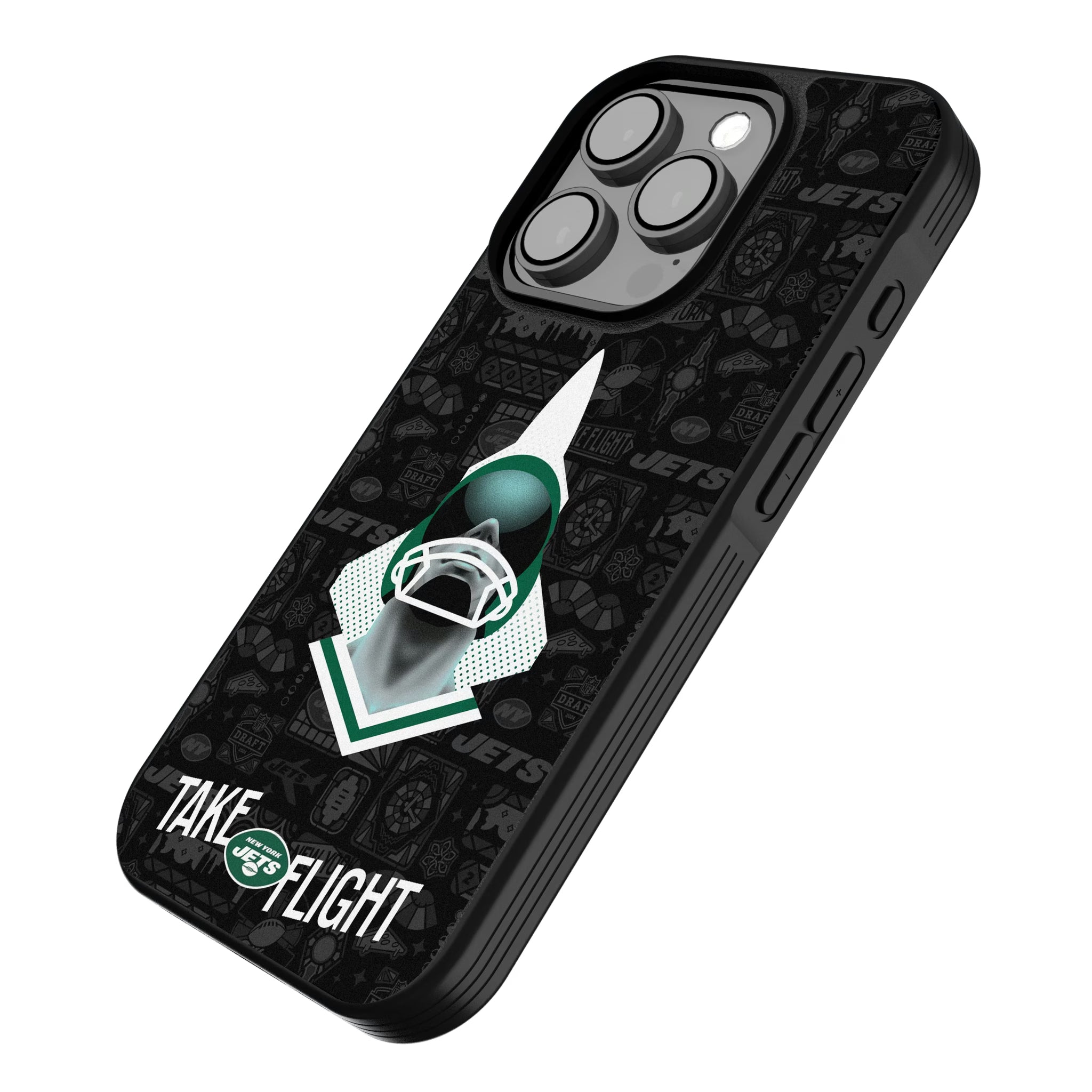 New York Jets 2024 Illustrated Limited Edition Bump Phone Case - Sports Gifts, Sports Memorabilia, Sports Collectibles, Fan Shop