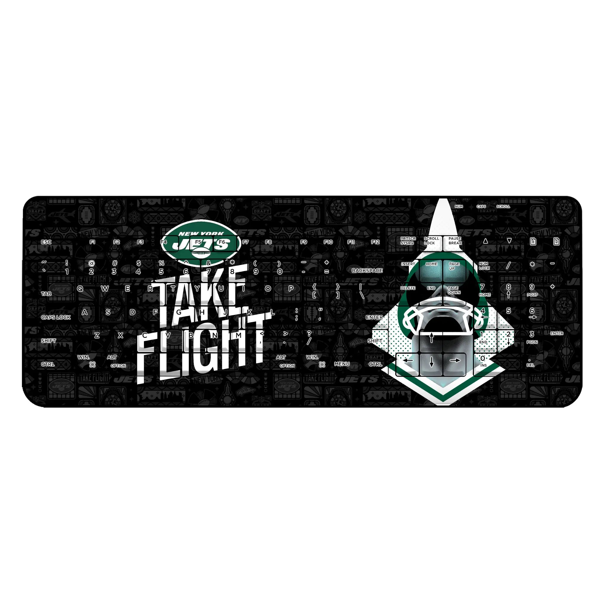 New York Jets 2024 Illustrated Limited Edition Wireless USB Keyboard
