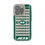 New York Jets Field Clear Phone Case for Apple iPhone