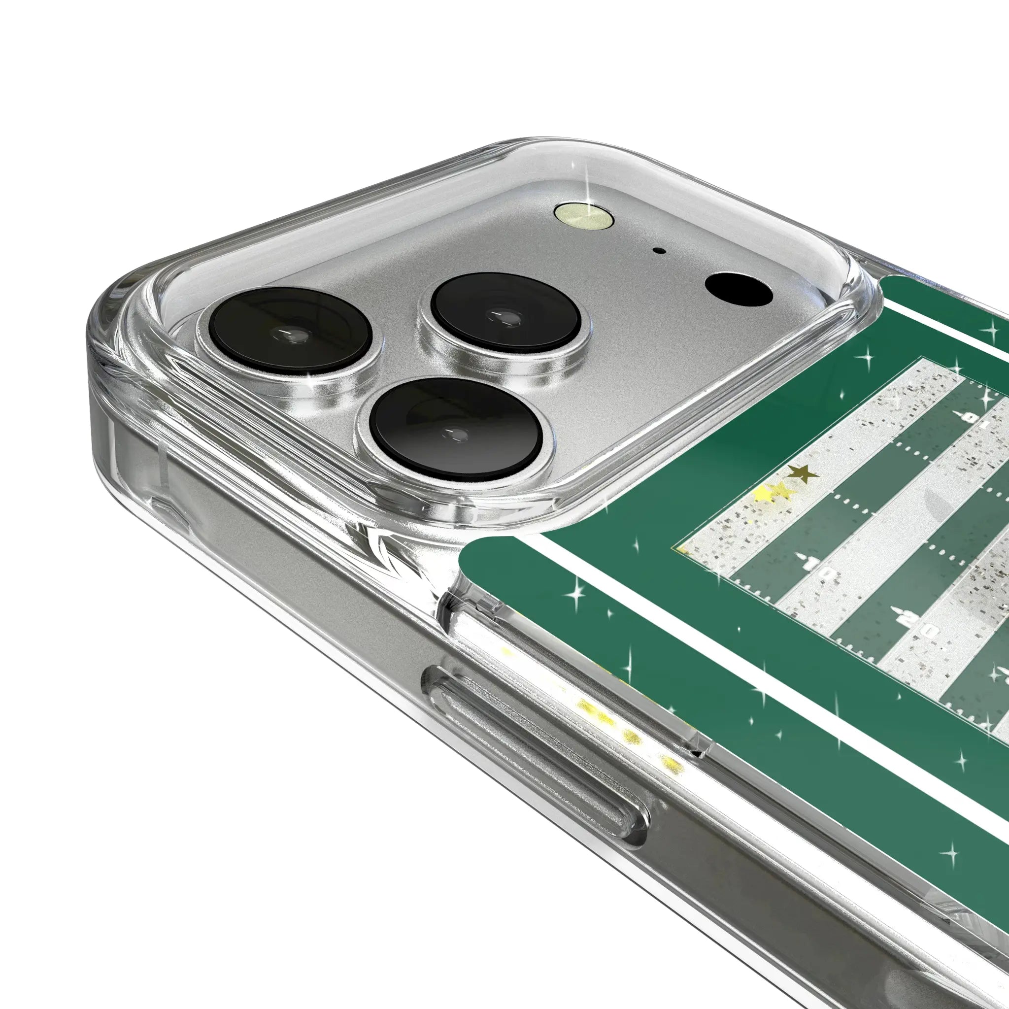 New York Jets Field Glitter Phone Case