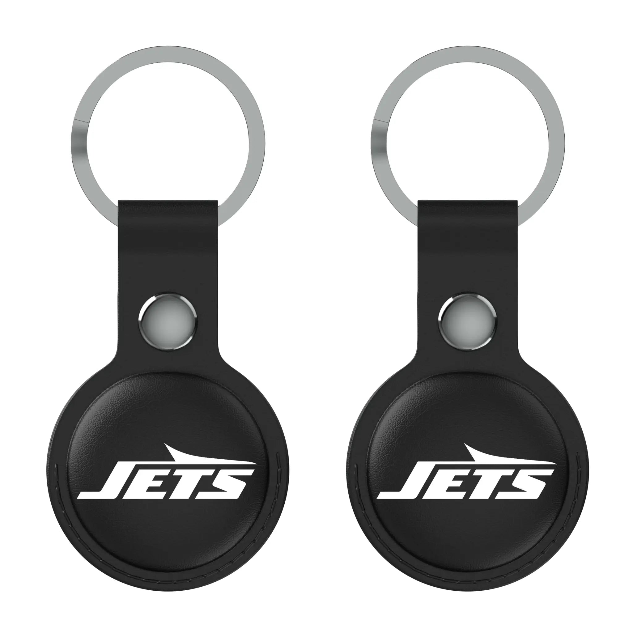 New York Jets Insignia Black Airtag Holder 2-Pack