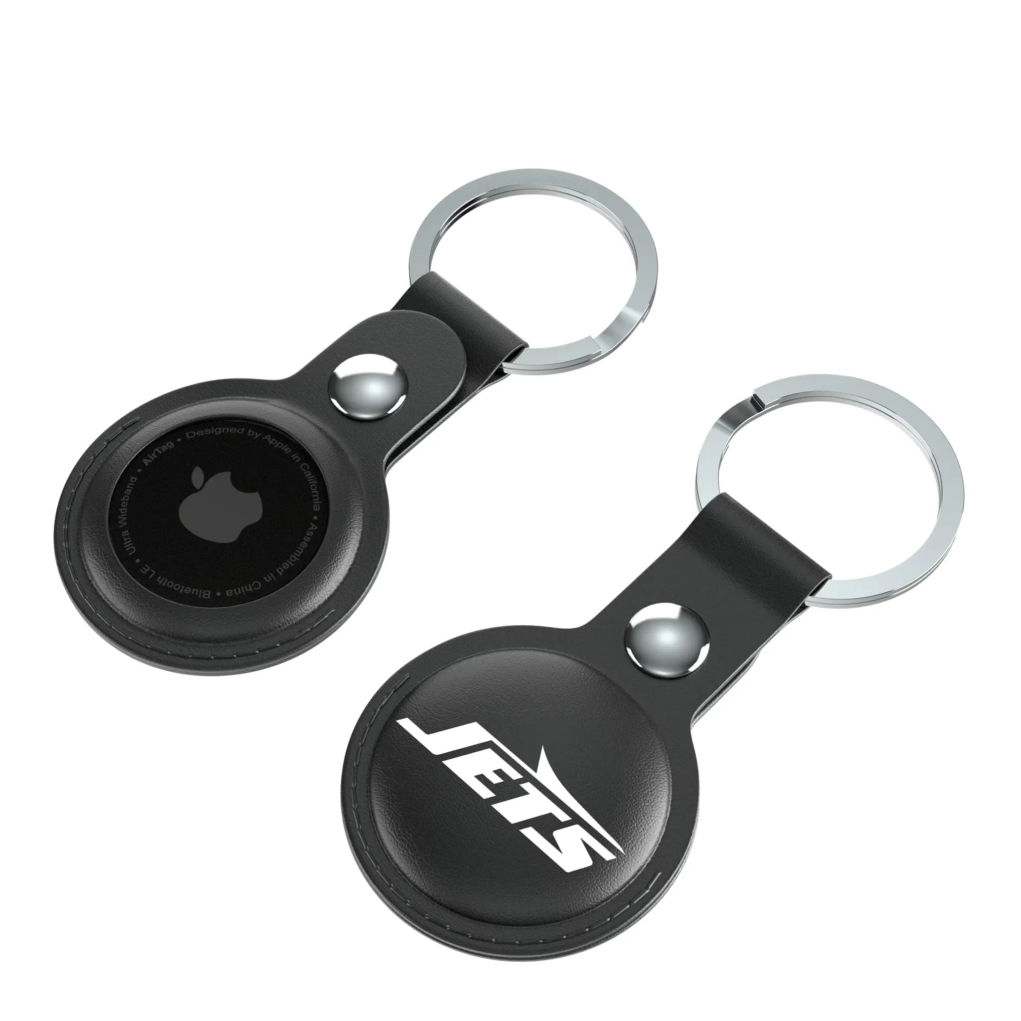 New York Jets Insignia Black Airtag Holder 2-Pack