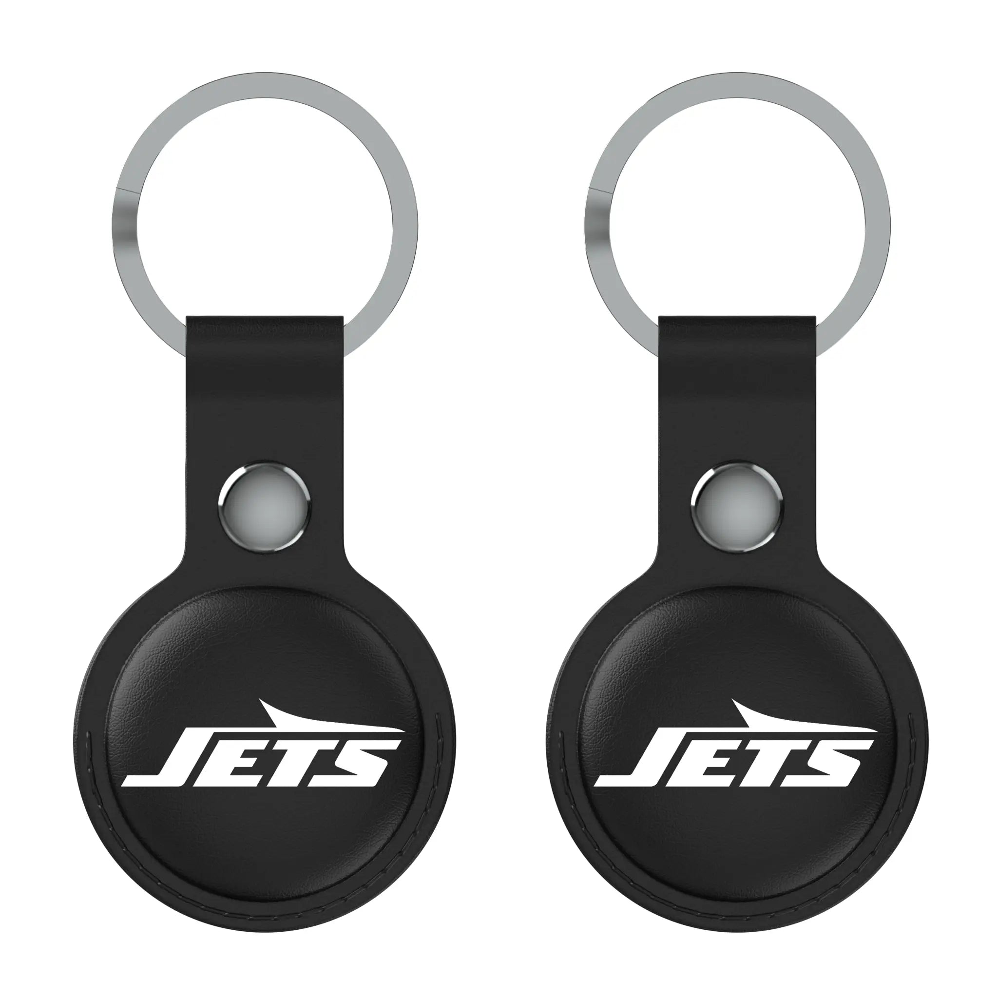 New York Jets Insignia Black Airtag Holder 2-Pack
