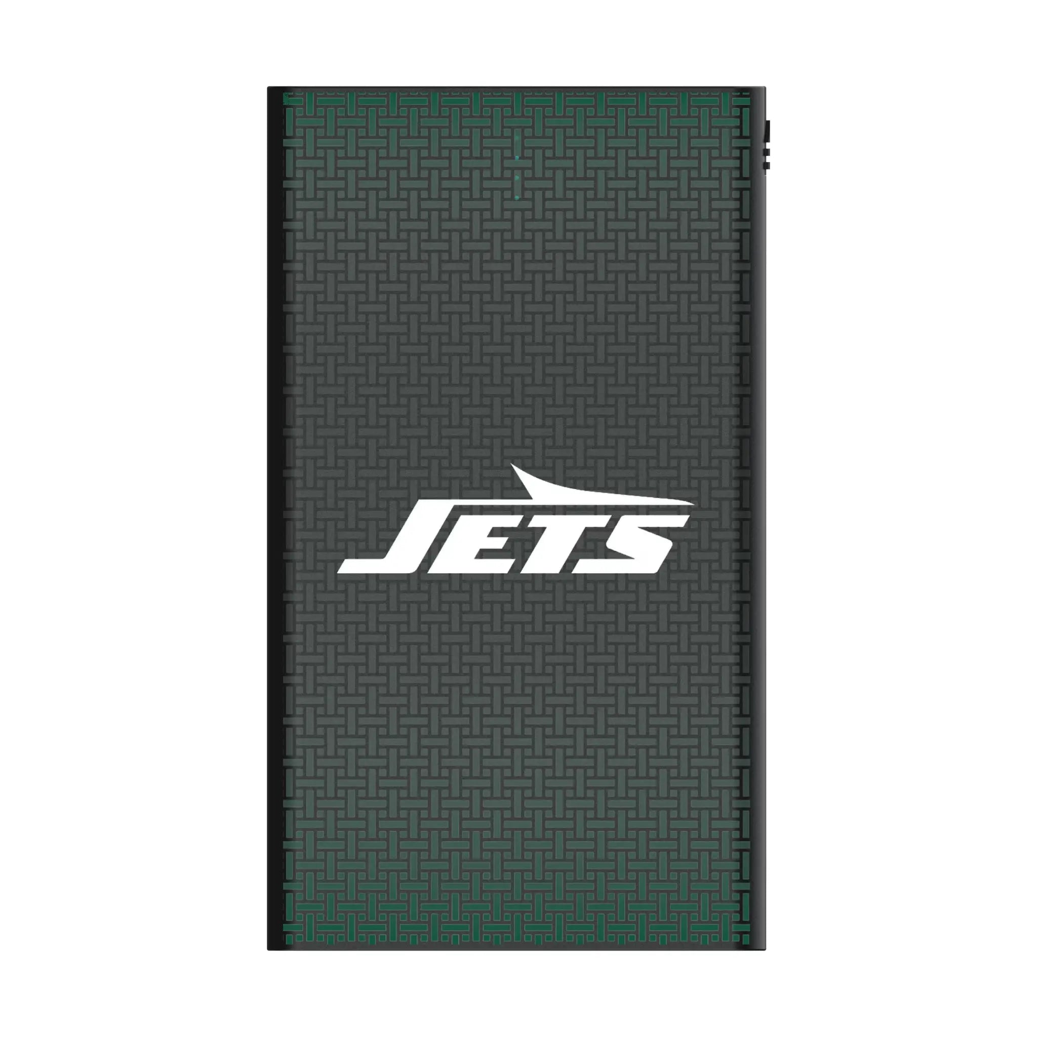 New York Jets Linen 5000mAh Flat Powerbank