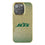 New York Jets Linen Bling Phone Case for Apple iPhone