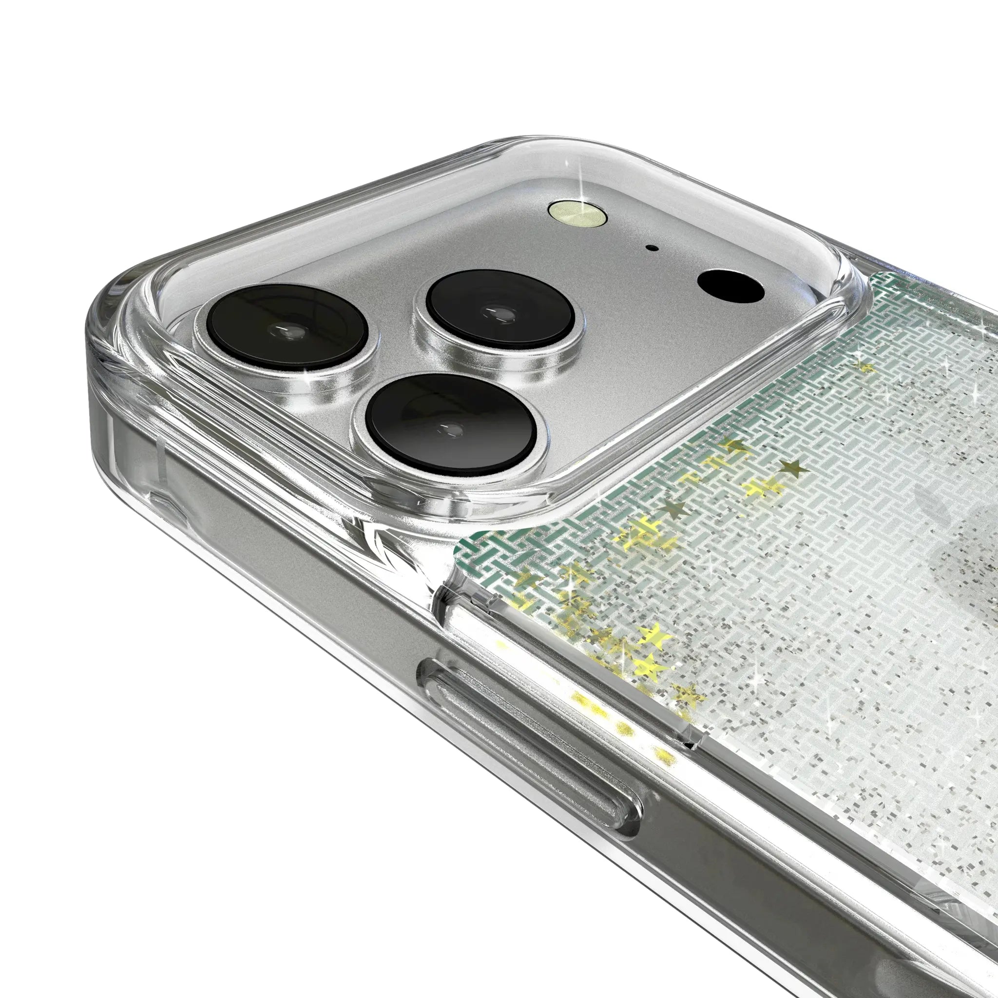 New York Jets Linen Glitter Phone Case