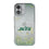 New York Jets Linen Glitter Phone Case