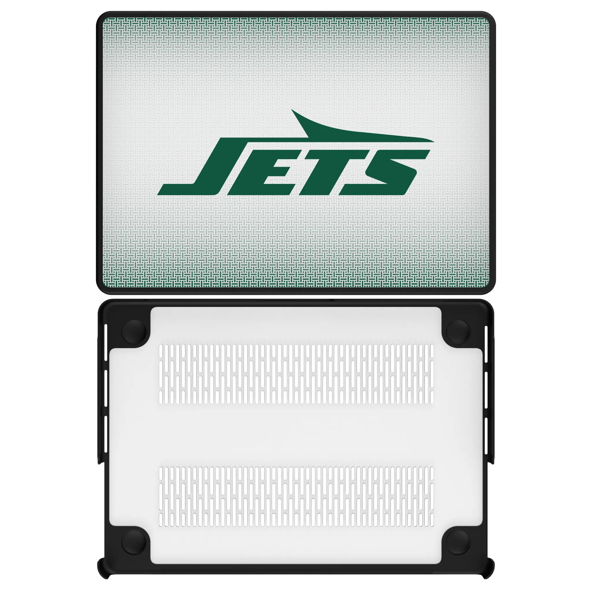 New York Jets Linen Laptop Case for Apple MacBook
