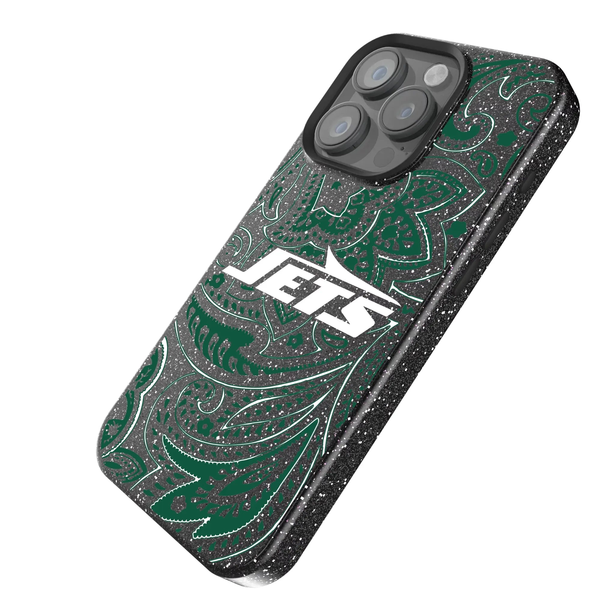 New York Jets Paisley Bling Phone Case