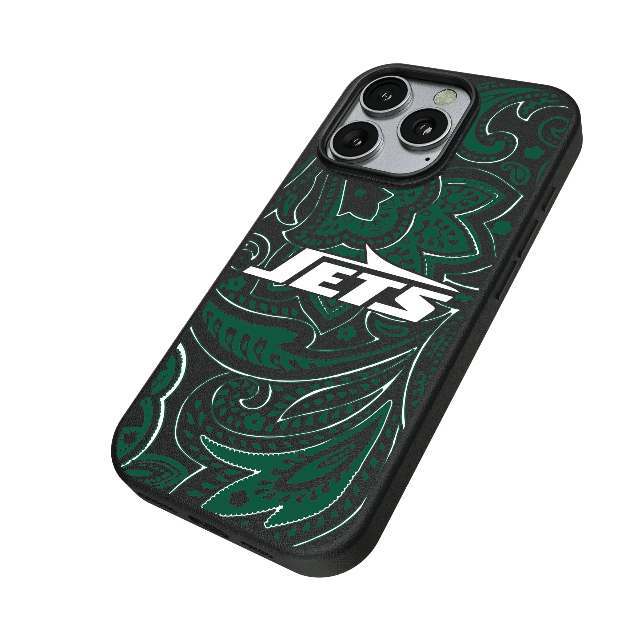 New York Jets Paisley MagSafe Compatible Phone Case for Apple iPhone