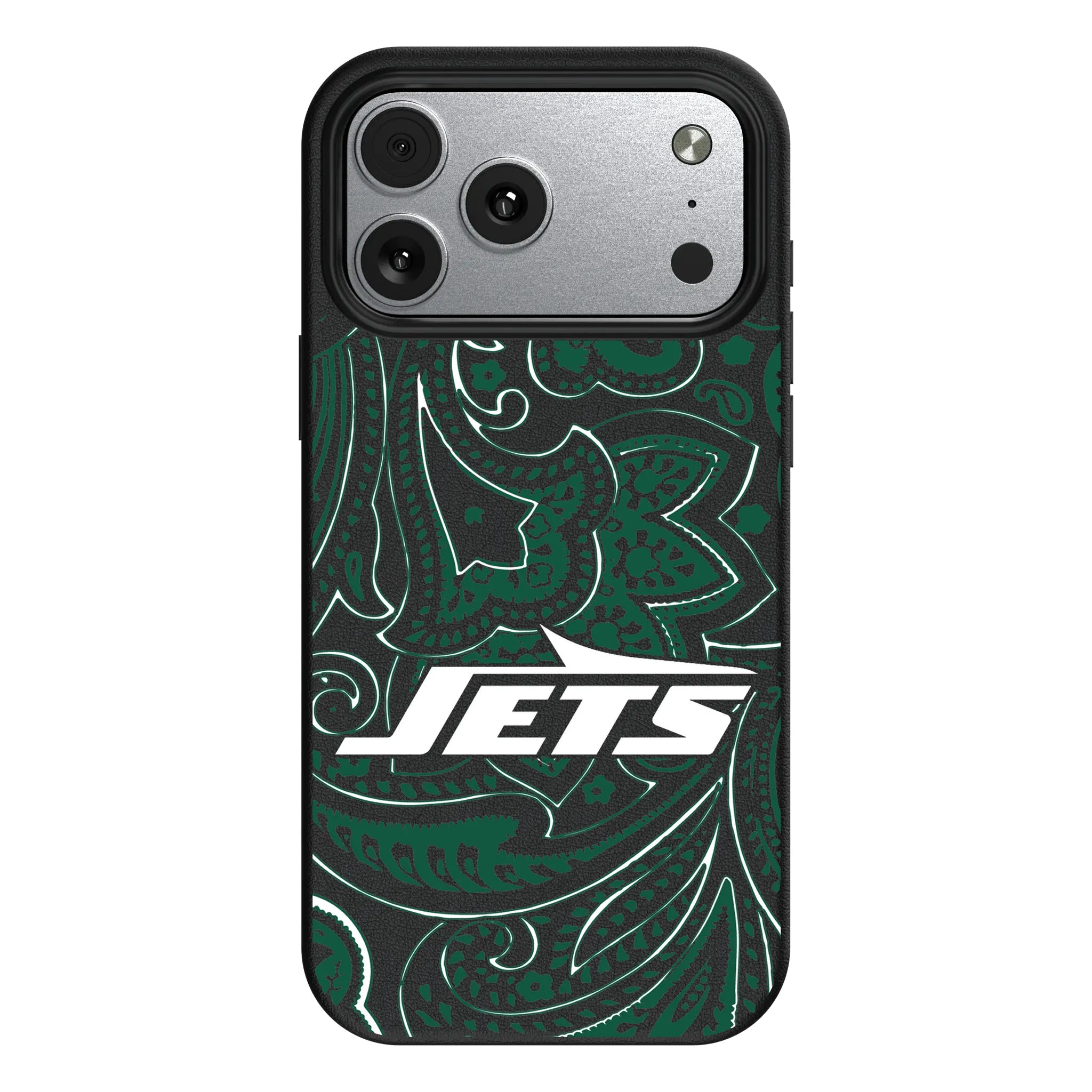 New York Jets Paisley MagSafe Compatible Phone Case for Apple iPhone