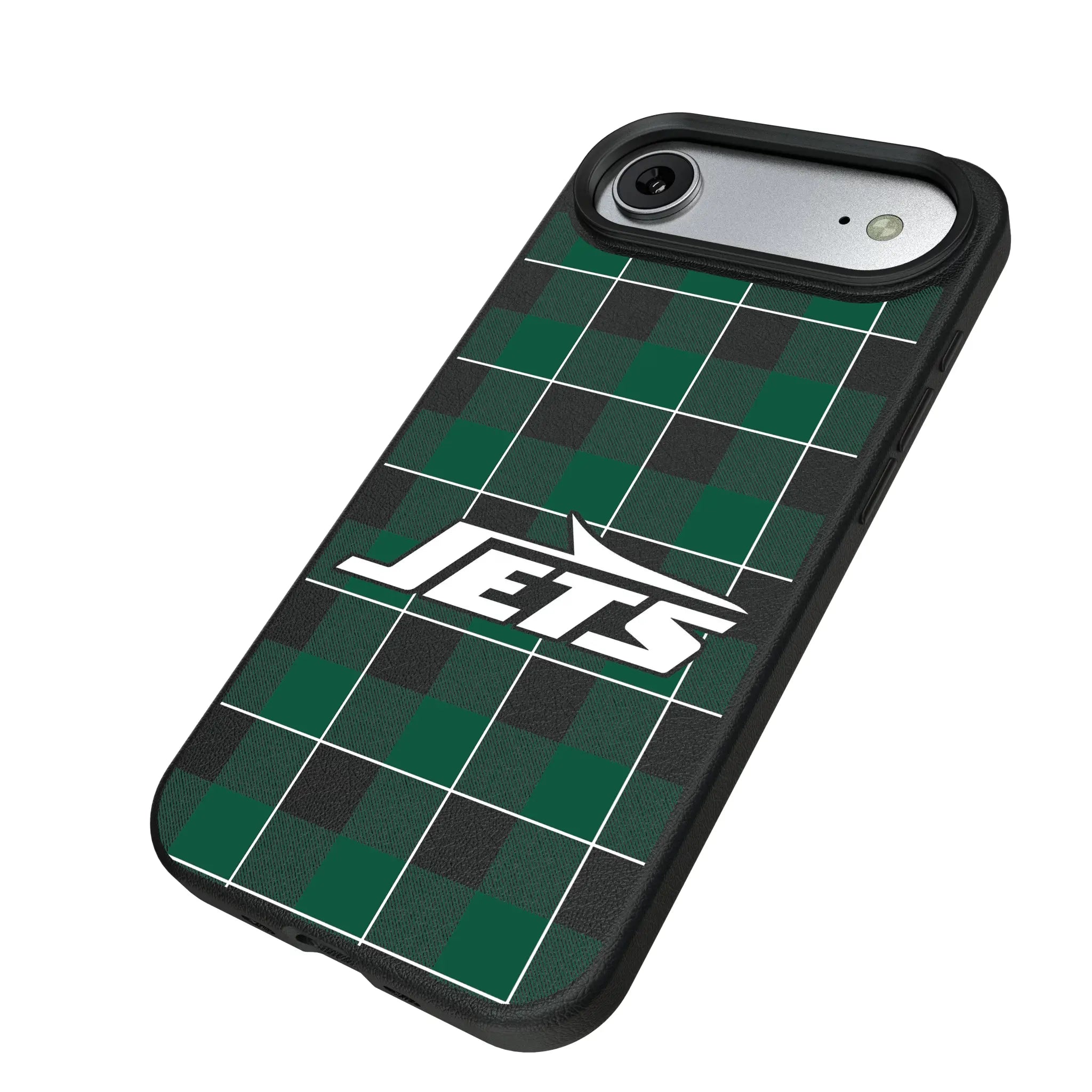 New York Jets Plaid MagSafe Compatible Phone Case for Apple iPhone