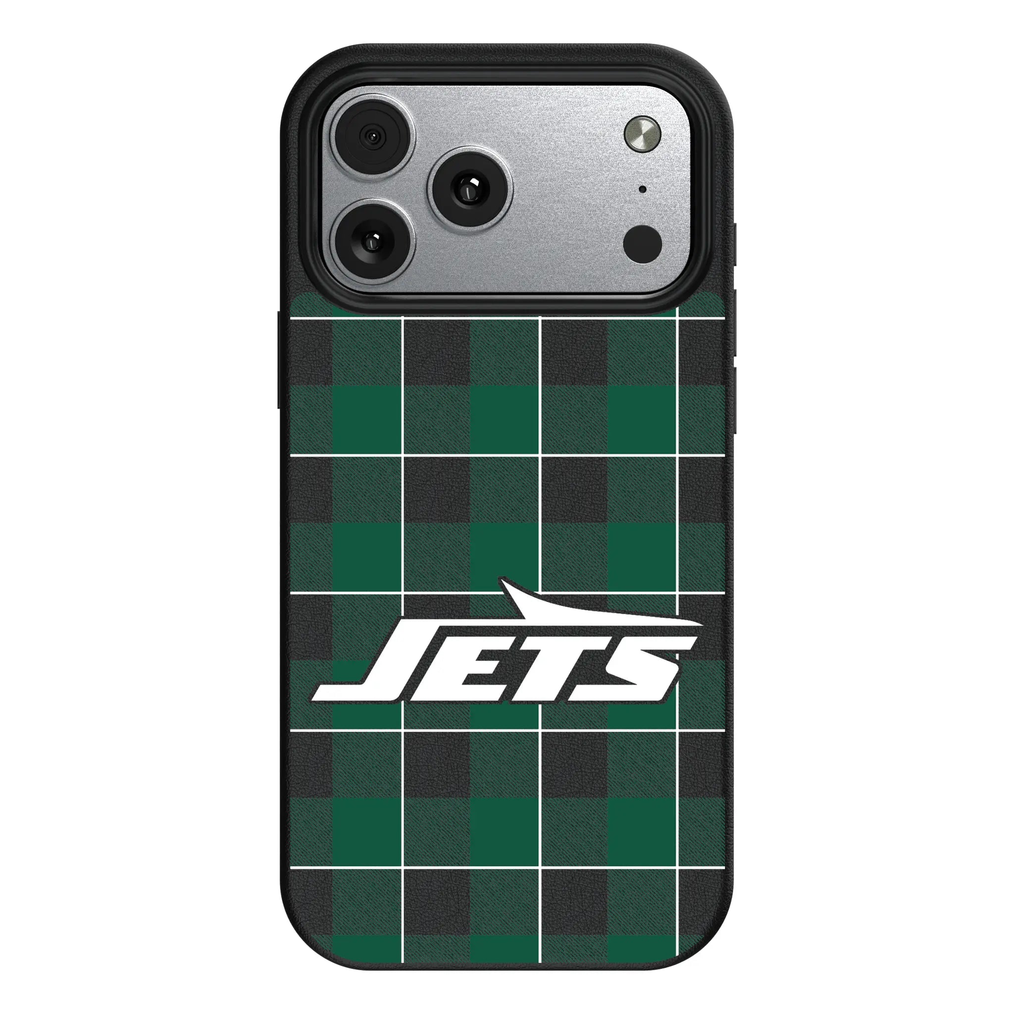 New York Jets Plaid MagSafe Compatible Phone Case for Apple iPhone