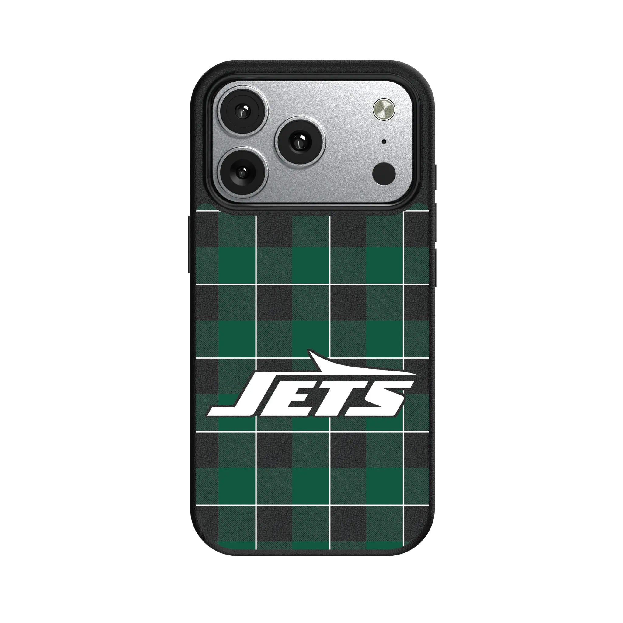 New York Jets Plaid MagSafe Compatible Phone Case for Apple iPhone