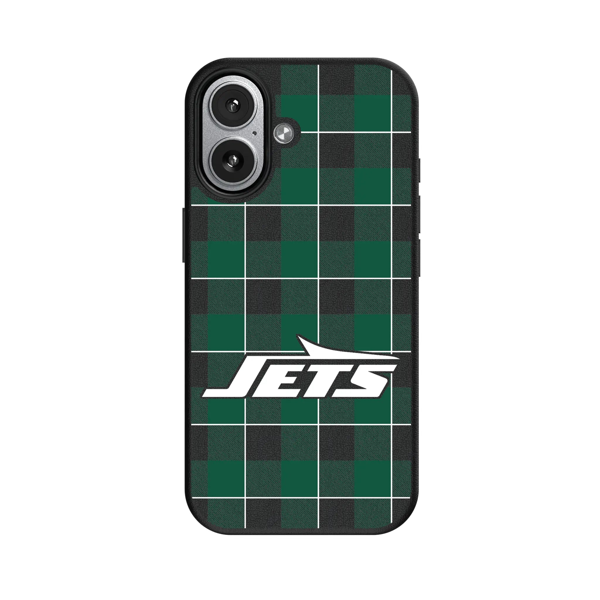New York Jets Plaid MagSafe Compatible Phone Case for Apple iPhone