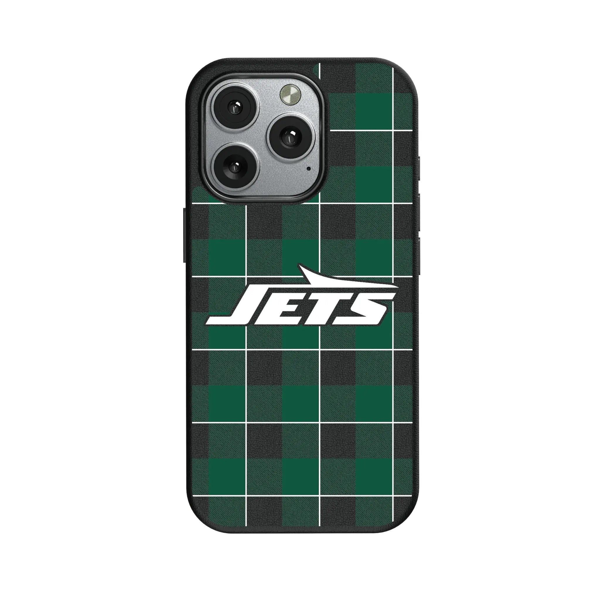 New York Jets Plaid MagSafe Compatible Phone Case for Apple iPhone