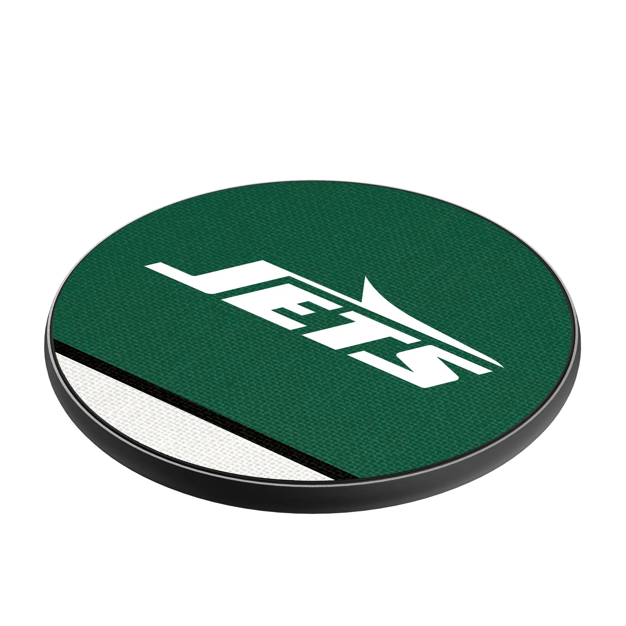 New York Jets Stripe 15-Watt Wireless Charger