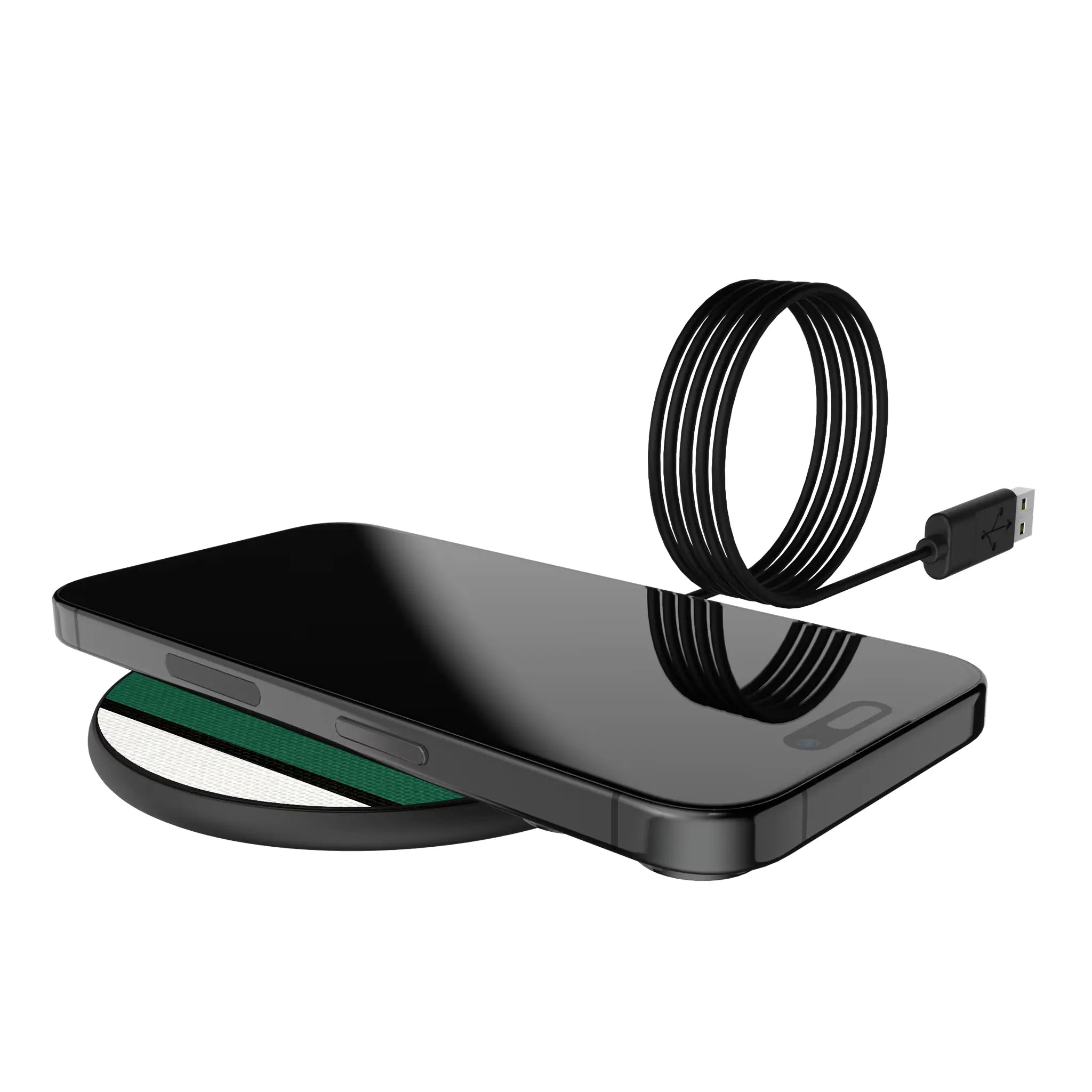 New York Jets Stripe 15-Watt Wireless Charger