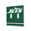 New York Jets Stripe Hidden-Screw Light Switch Plate