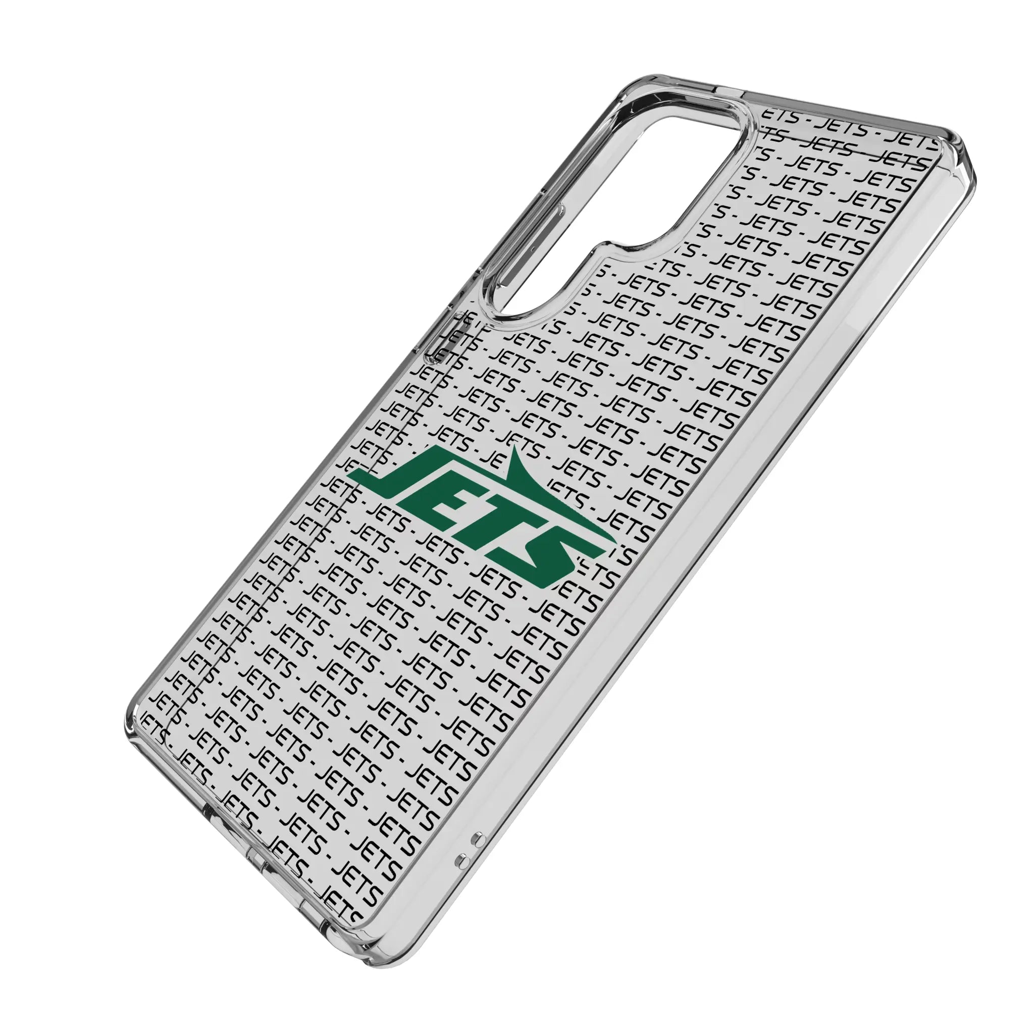New York Jets Text Backdrop Clear Phone Case for Samsung Galaxy