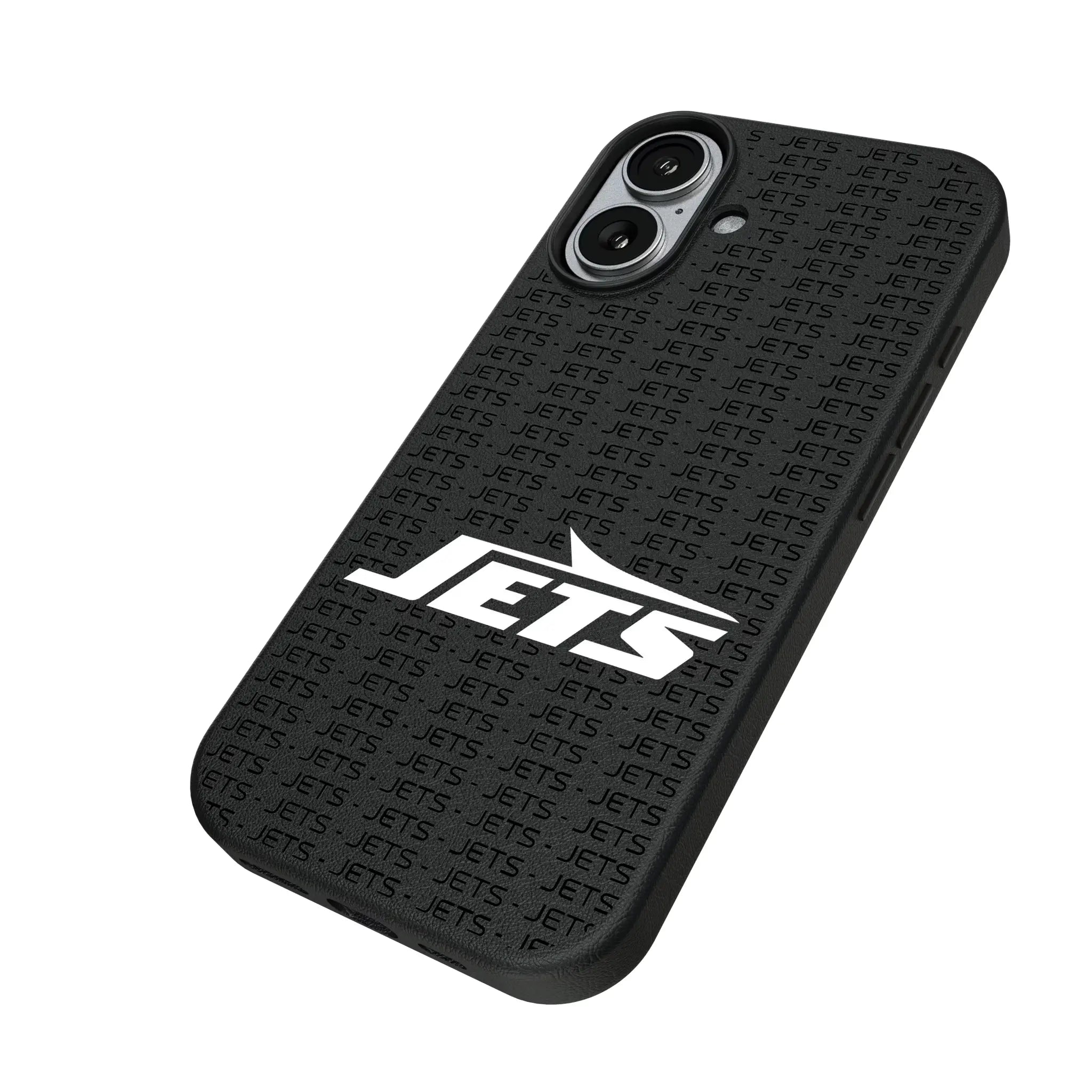 New York Jets Text Backdrop MagSafe Compatible Phone Case for Apple iPhone