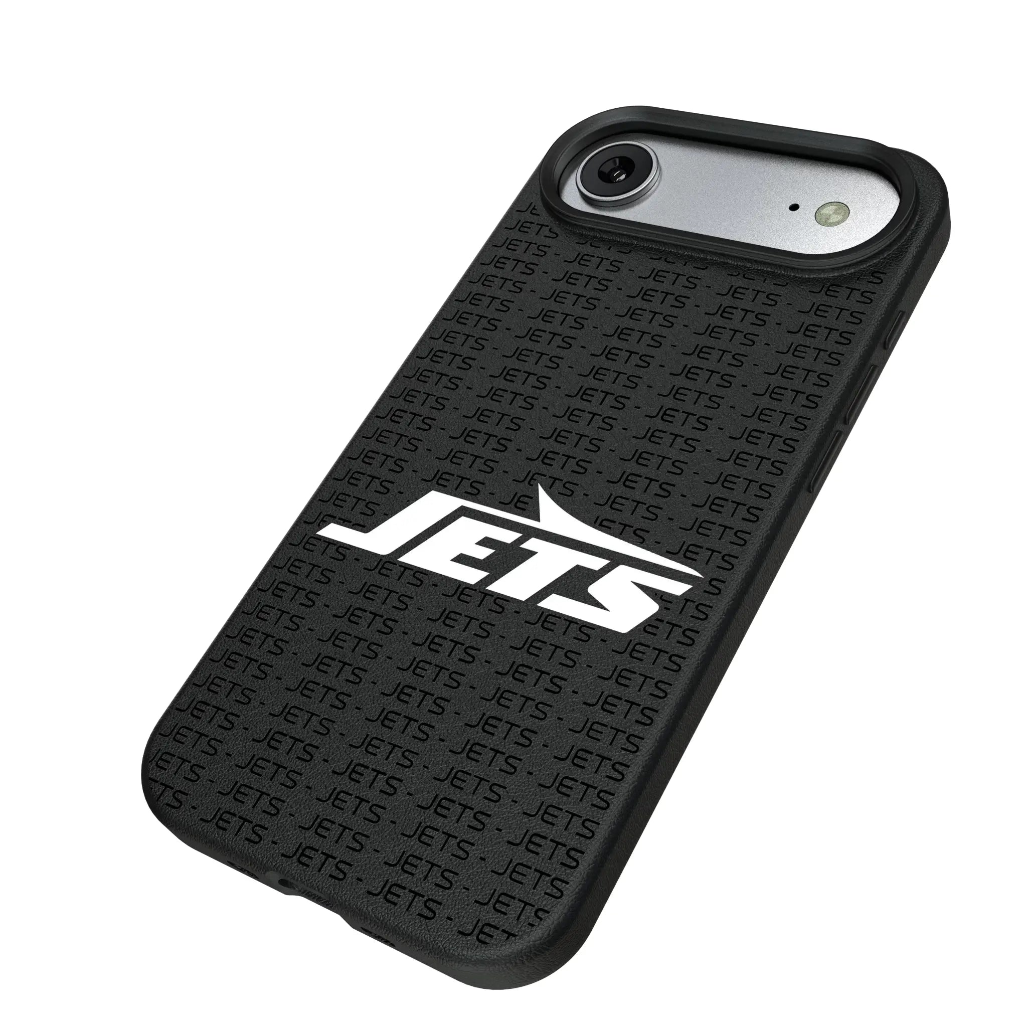 New York Jets Text Backdrop MagSafe Compatible Phone Case for Apple iPhone