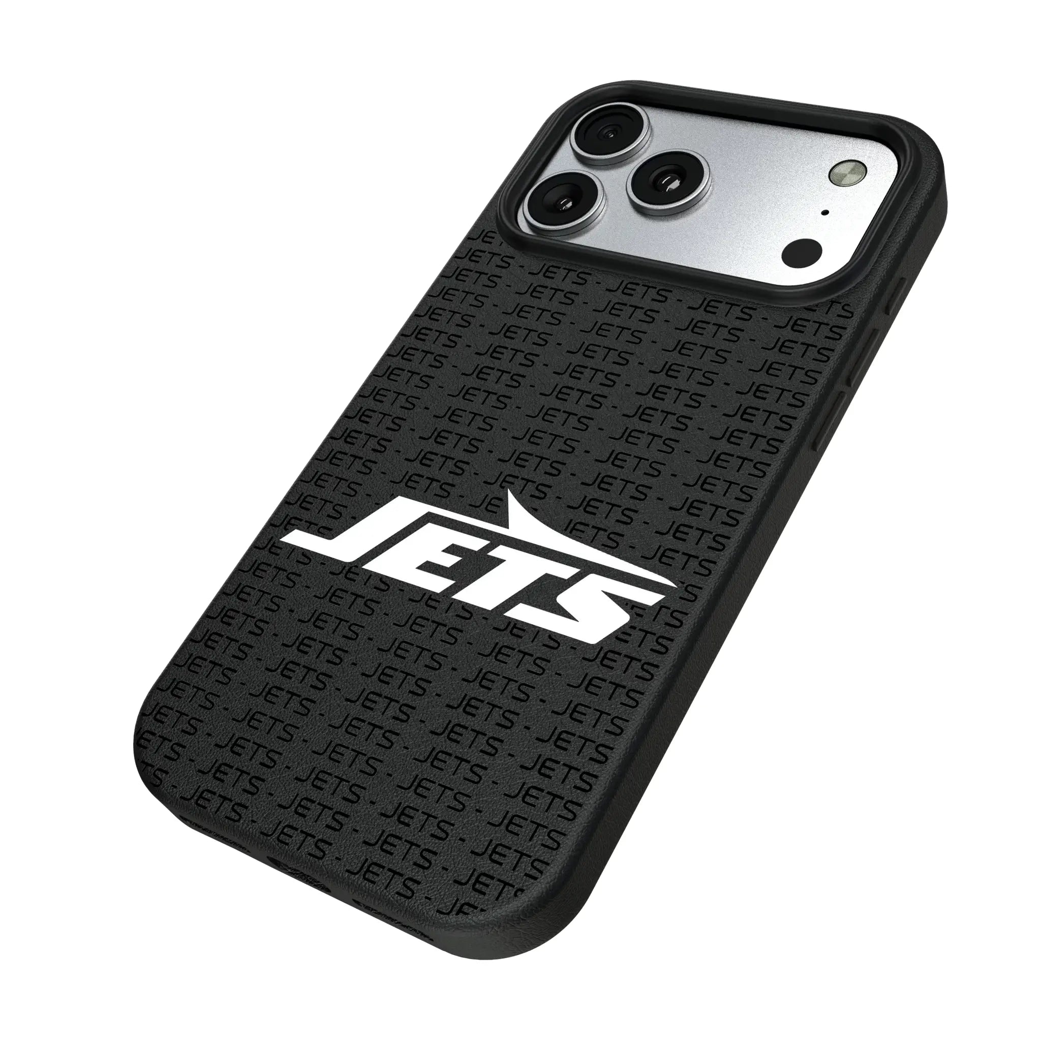 New York Jets Text Backdrop MagSafe Compatible Phone Case for Apple iPhone