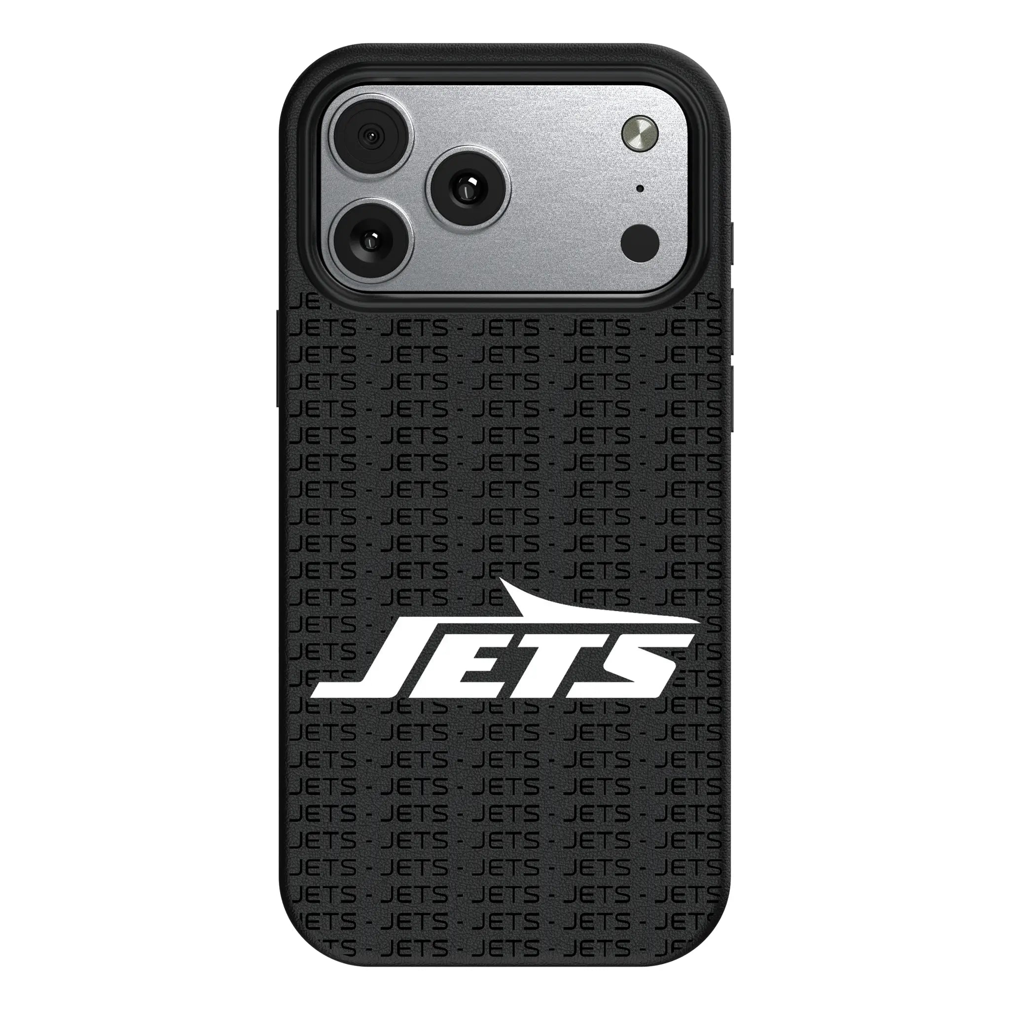 New York Jets Text Backdrop MagSafe Compatible Phone Case for Apple iPhone